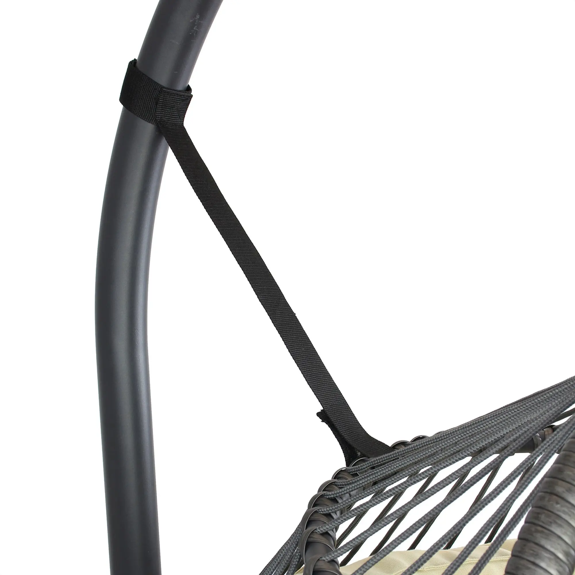 Acheter Fauteuil balancelle avec support "Suez"  dans la boutique en ligne de Frank Flechtwaren pour Hamacs et fauteuils suspendus