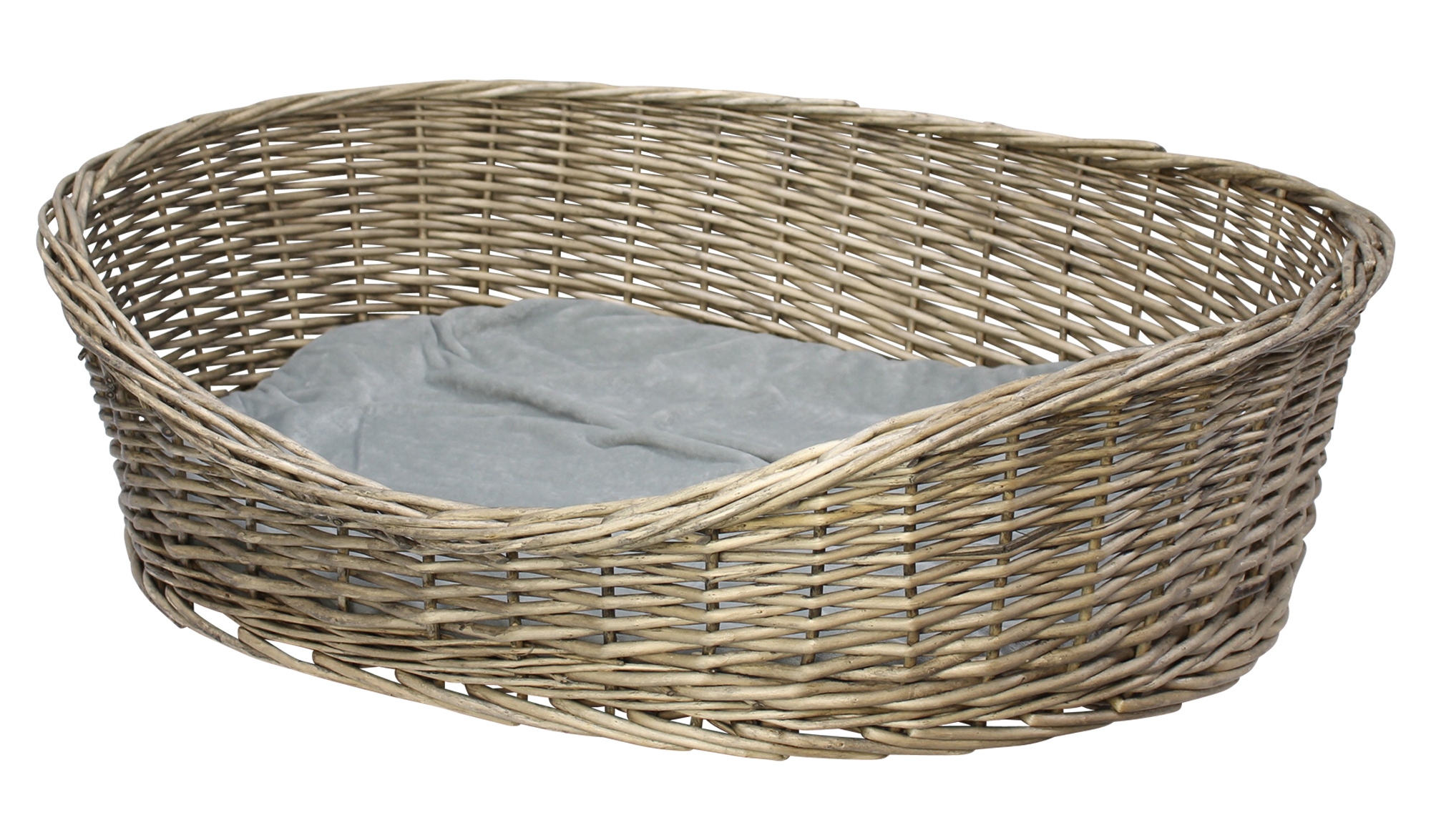 Acheter Panier pour chien "Grey"  dans la boutique en ligne de Frank Flechtwaren pour Nouvel arrivage