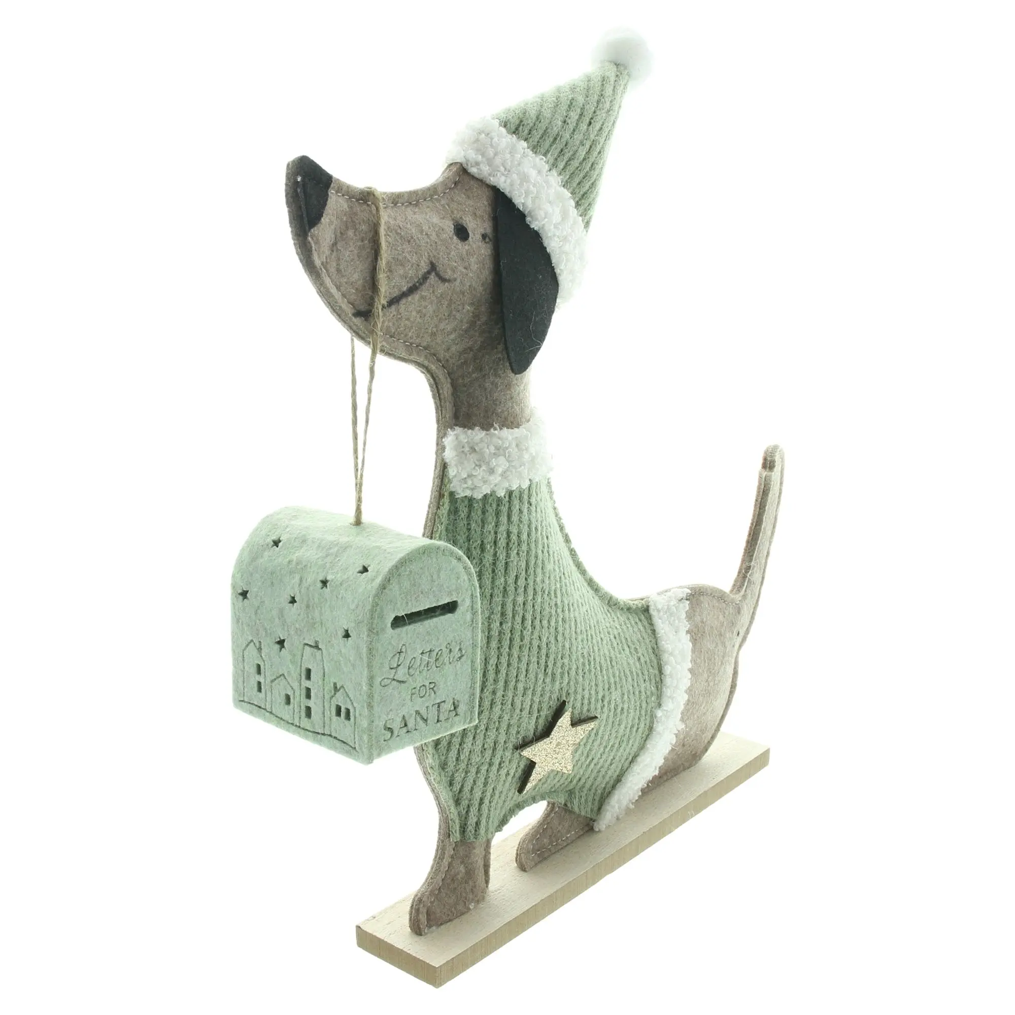 Acheter Figurine décorative « Teckel avec boîte aux lettres LED », 2 pièces.  dans la boutique en ligne de Frank Flechtwaren pour Avoir eu l'idée du teckel
