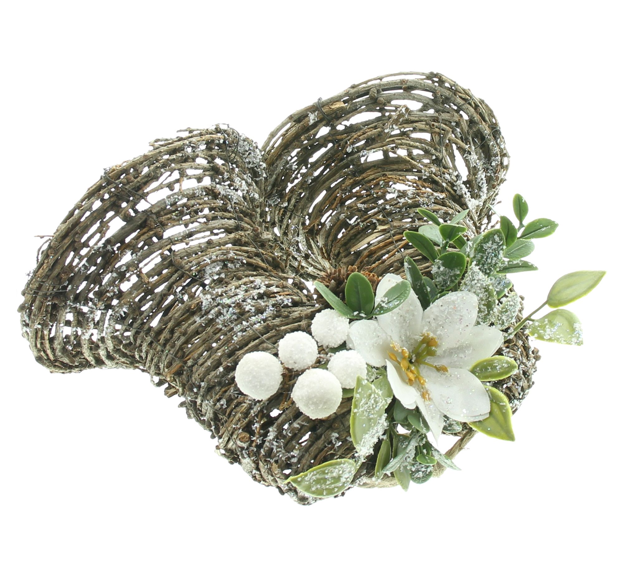 Acheter Clochette "rose de Noël"  dans la boutique en ligne de Frank Flechtwaren pour Décorations à suspendre