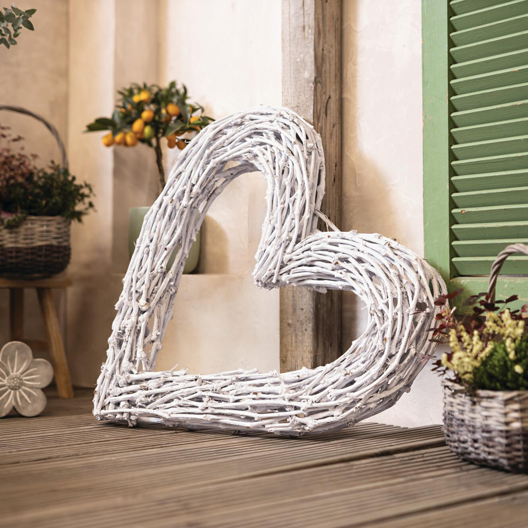 Acheter Maxi coeur "romance"  dans la boutique en ligne de Frank Flechtwaren pour Couronnes