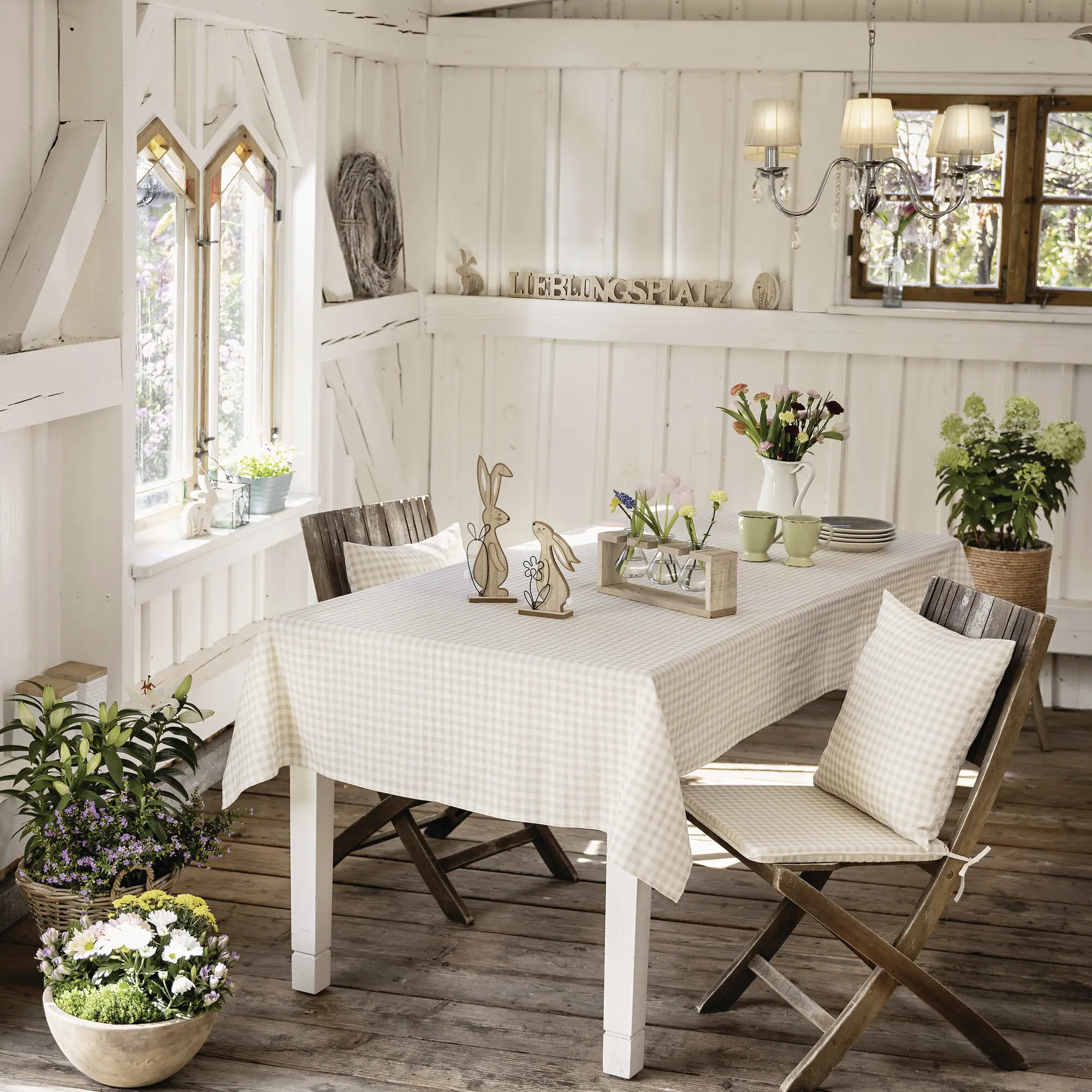 Acheter Lot de 2 lapins "nature"  dans la boutique en ligne de Frank Flechtwaren pour Lapin &amp; co