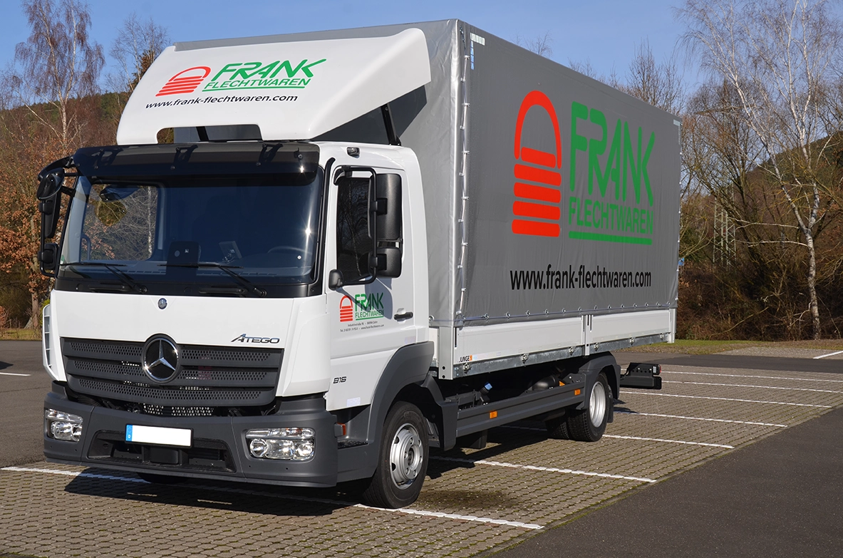 Camion de Frank Flechtwaren