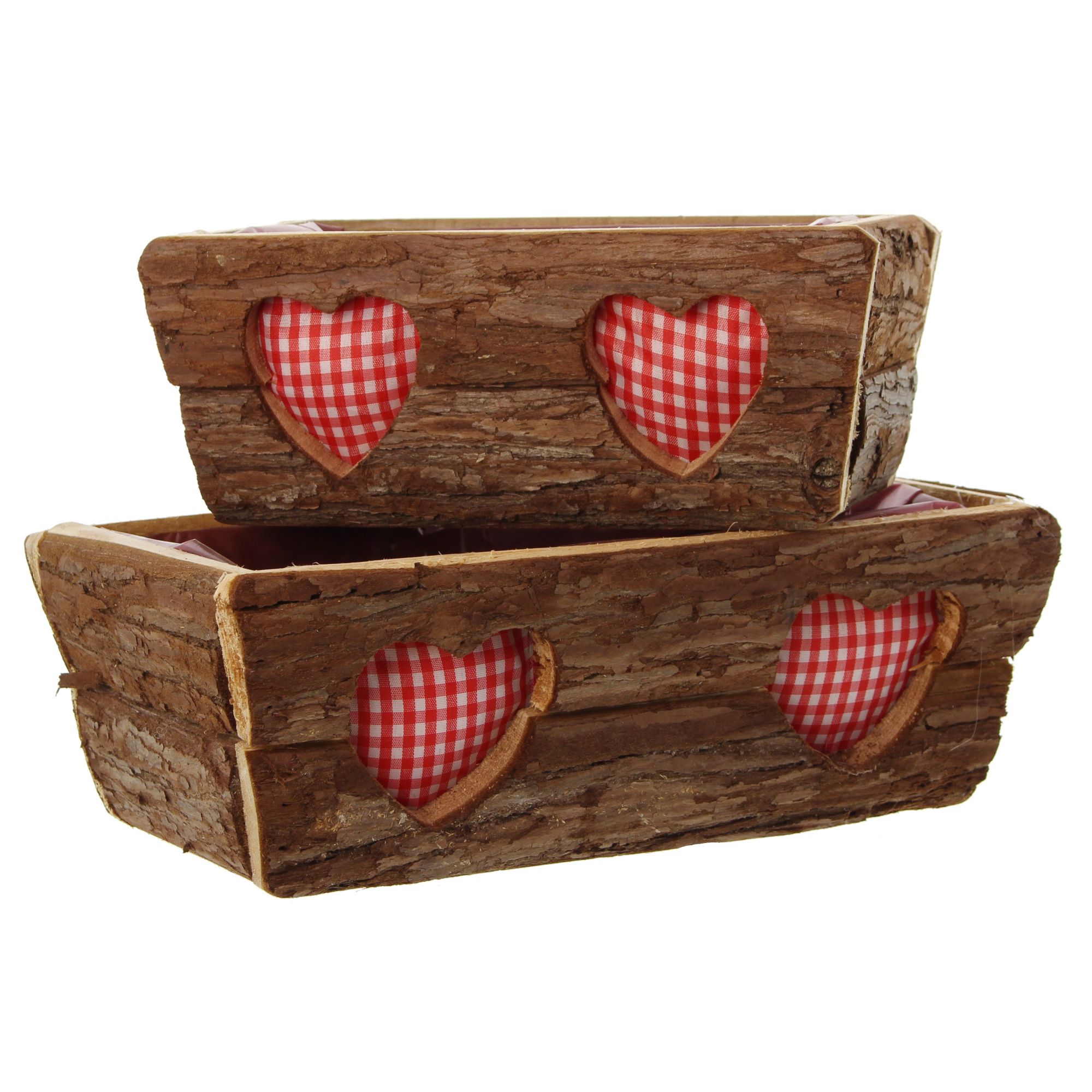 Acheter Lot de 2 bacs à plantes "écorce" dans la boutique en ligne de Frank Flechtwaren pour Pots de fleurs Acheter Lot de 2 bacs à plantes "écorce" dans la boutique en ligne de Frank Flechtwaren pour Pots de fleurs