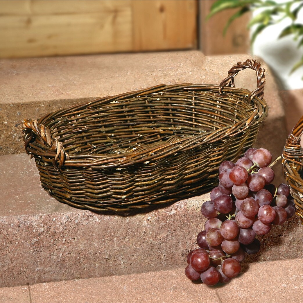 Acheter Panier ovale "rustique"  dans la boutique en ligne de Frank Flechtwaren