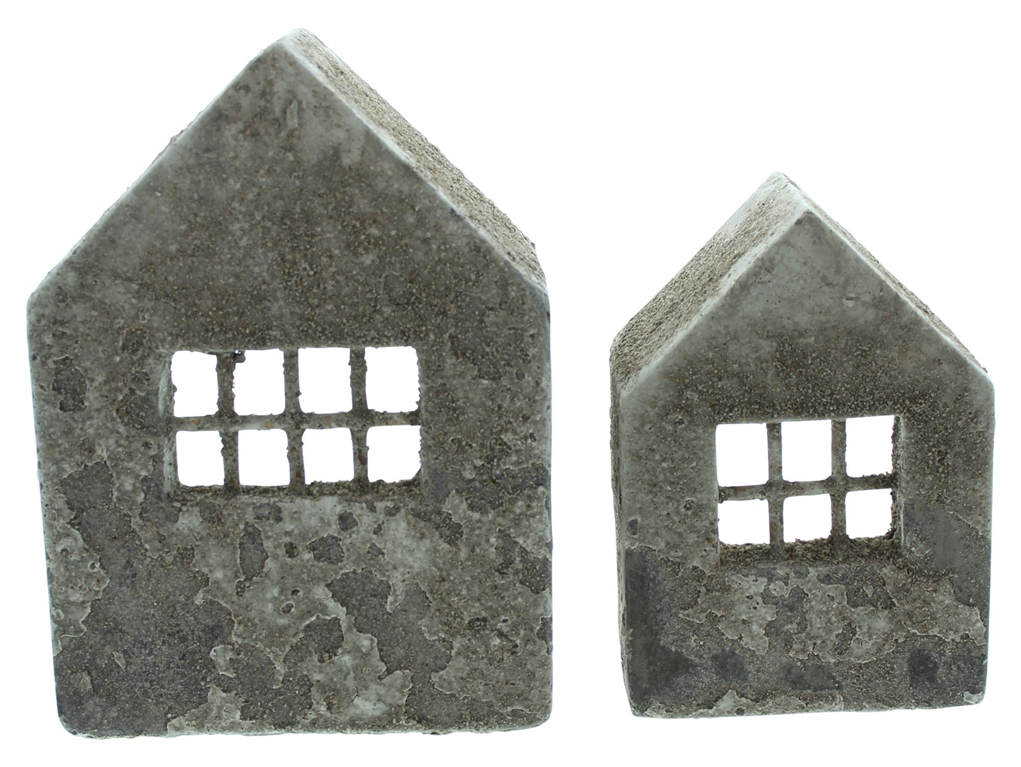 Acheter Lot de 2 maisons "style béton"  dans la boutique en ligne de Frank Flechtwaren pour Pâques
