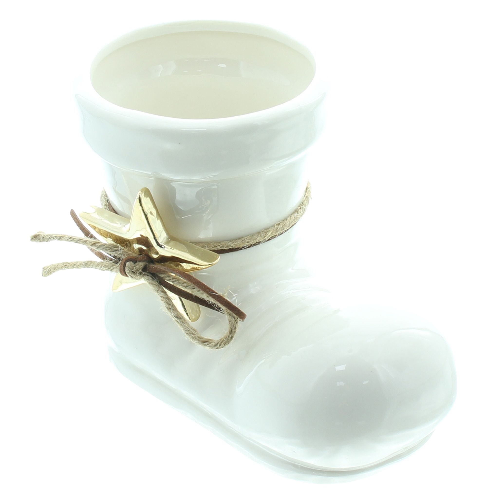 Acheter Botte "étoile dorée"  dans la boutique en ligne de Frank Flechtwaren pour Noël