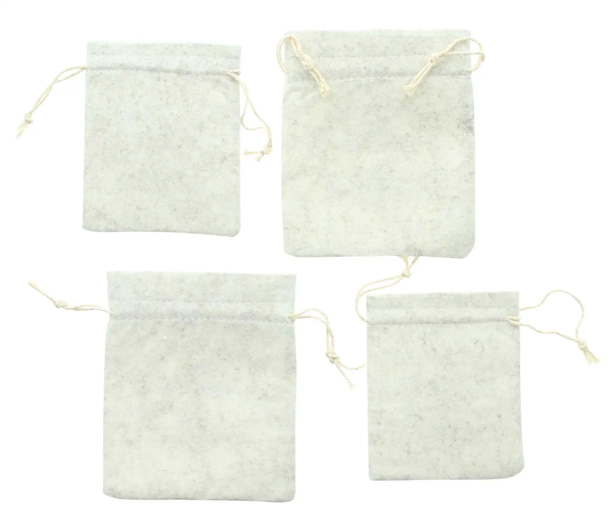 Acheter Lot de 4 sachets cadeaux "Frohe Weihnachten"  dans la boutique en ligne de Frank Flechtwaren pour Sacs et sachets cadeaux