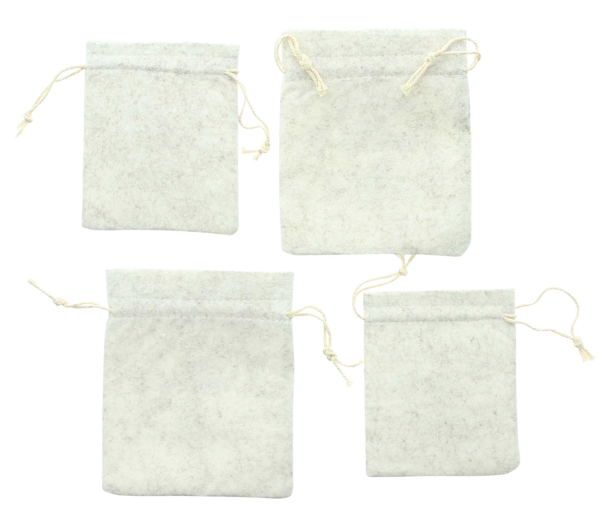 Acheter Lot de 4 sachets cadeaux "Frohe Weihnachten"  dans la boutique en ligne de Frank Flechtwaren pour Noël
