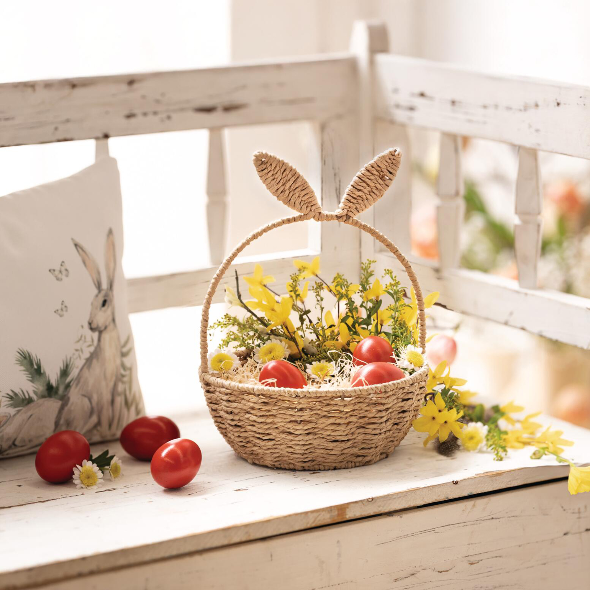 Acheter Panier à ance "oreilles de lapin"  dans la boutique en ligne de Frank Flechtwaren