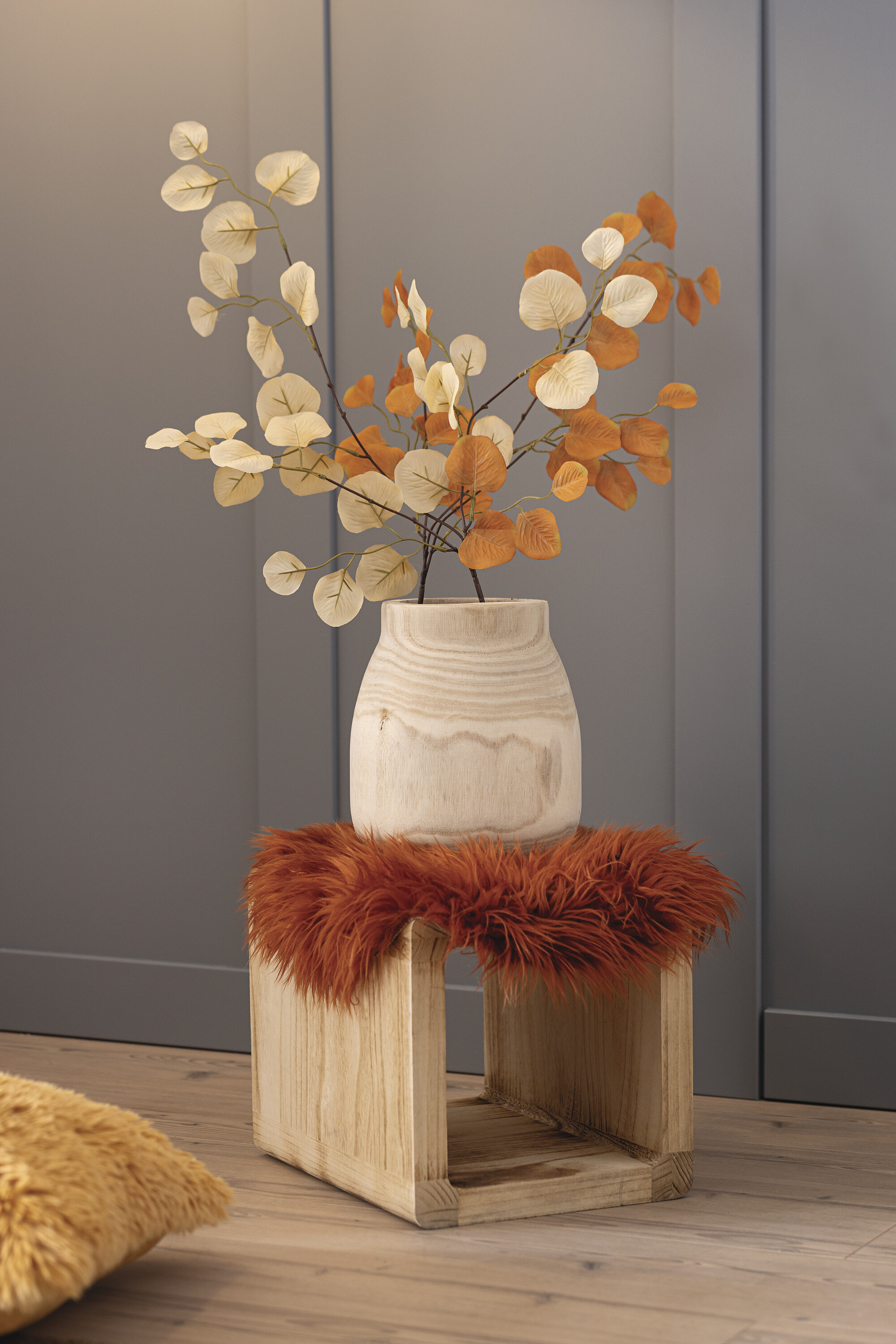 Acheter Fourrure décorative "Terra"  dans la boutique en ligne de Frank Flechtwaren pour Automne
