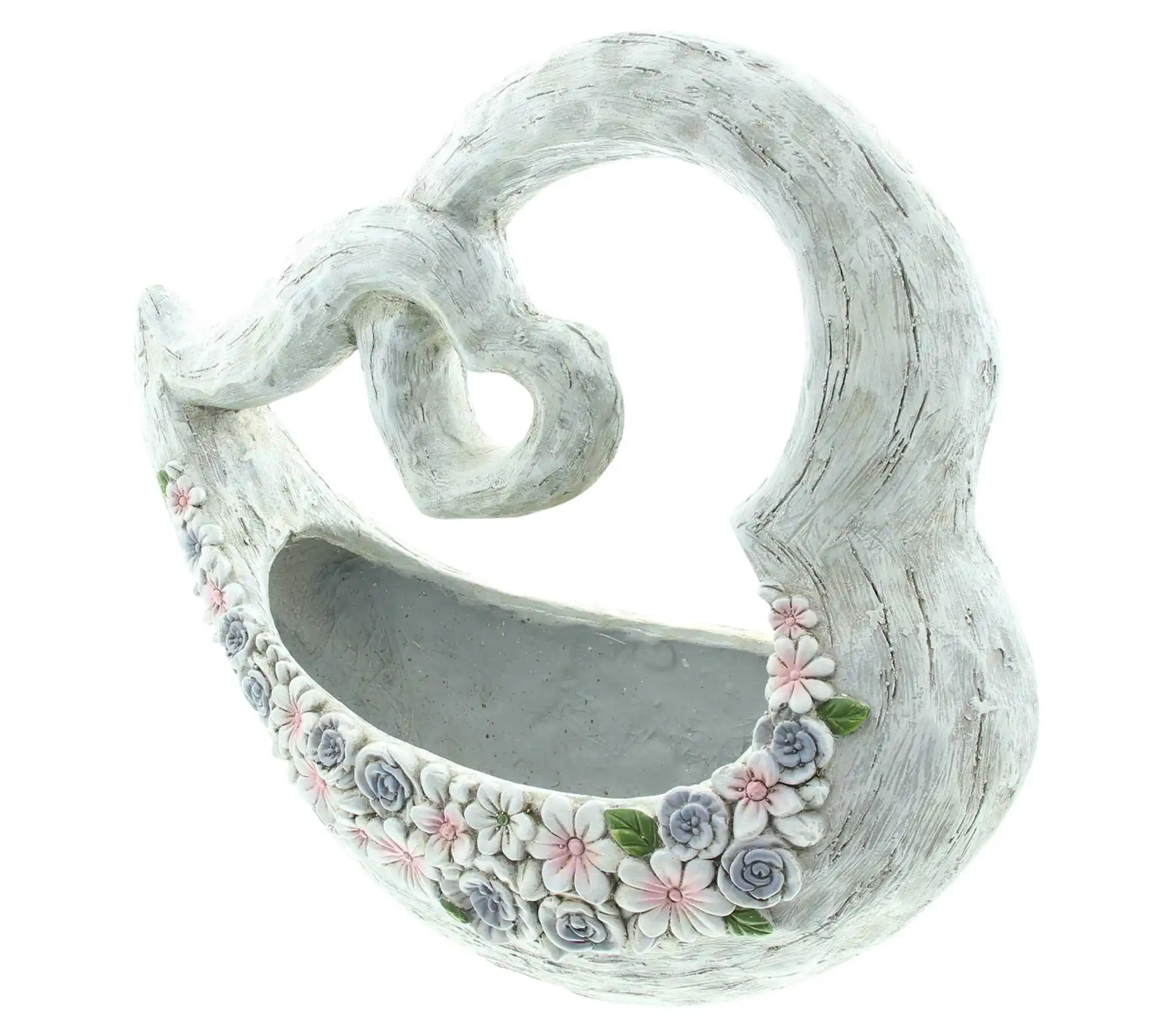 Acheter Jardinière "coeur fleuri"  dans la boutique en ligne de Frank Flechtwaren pour Pâques