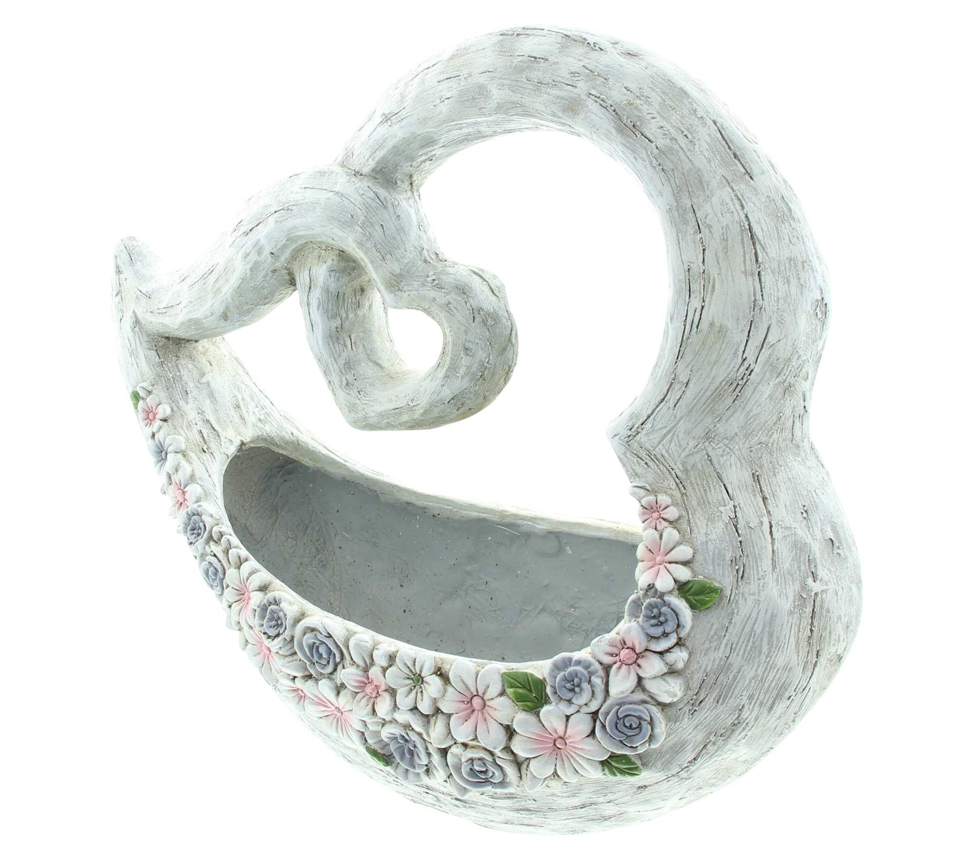 Acheter Jardinière "coeur fleuri"  dans la boutique en ligne de Frank Flechtwaren pour Pâques
