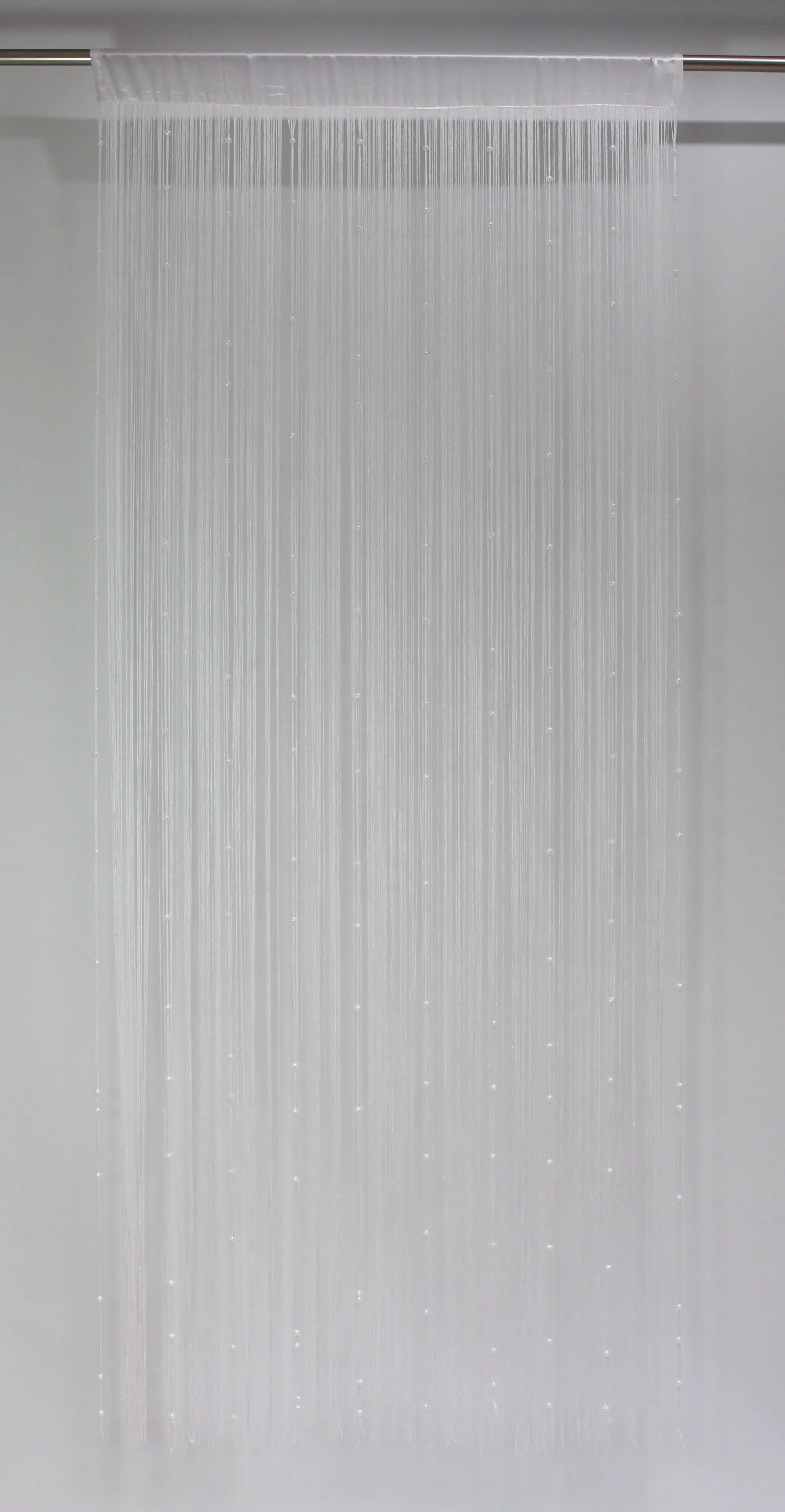 Acheter Rideau fils "perles blanches"  dans la boutique en ligne de Frank Flechtwaren pour Rideaux de porte