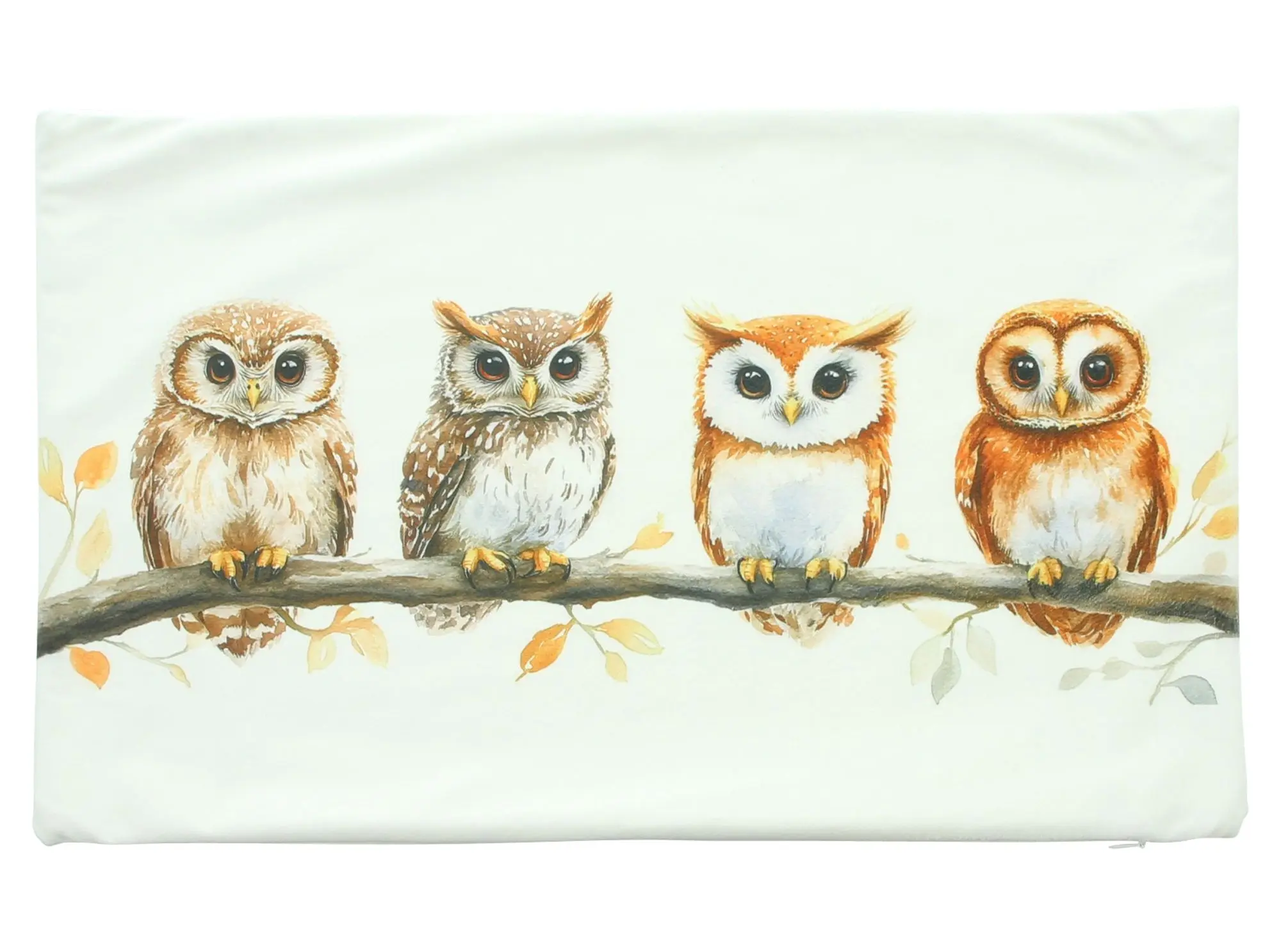 Acheter Housse de coussin « Amis des chouettes »  dans la boutique en ligne de Frank Flechtwaren pour Promenade en forêt