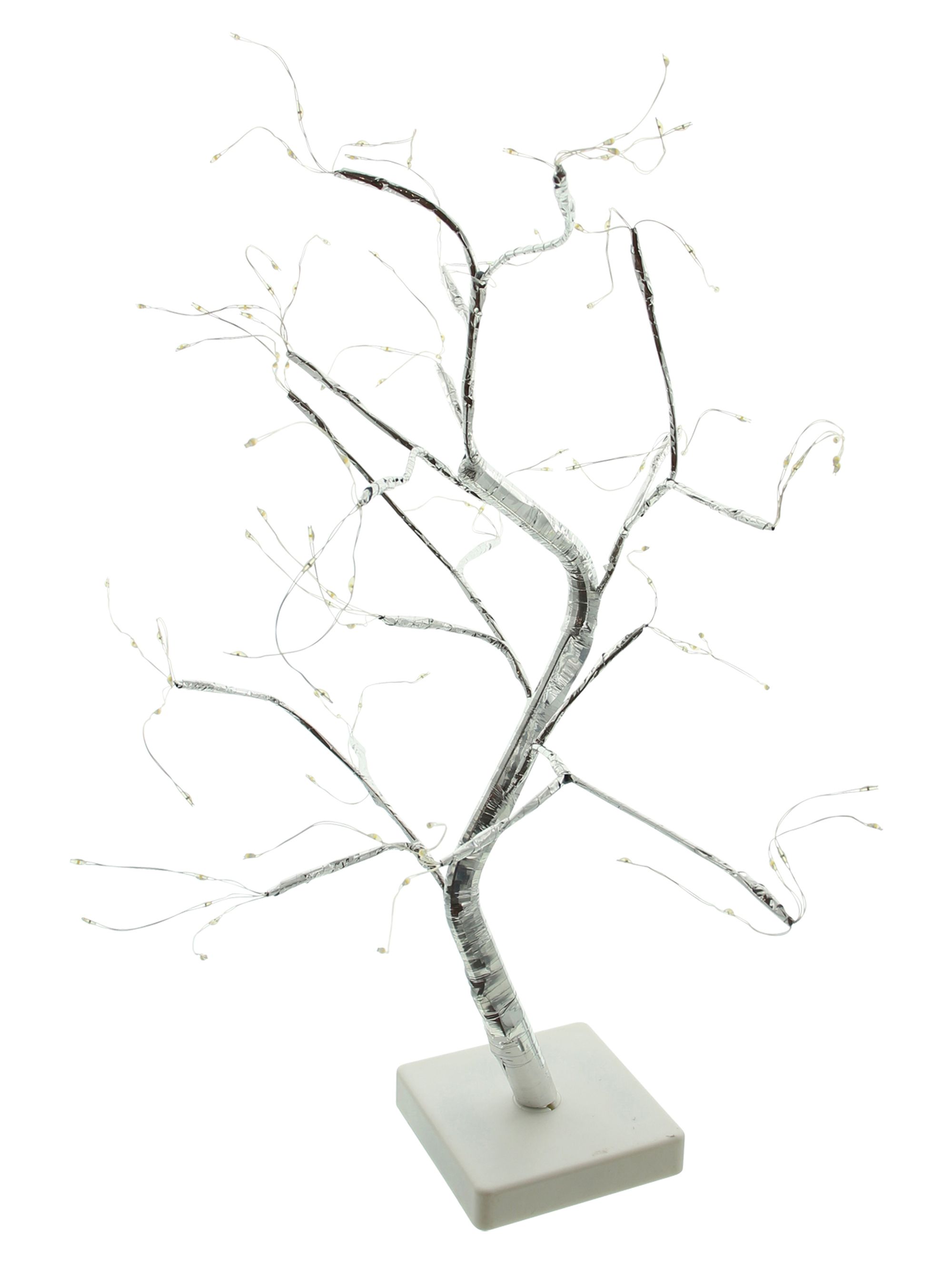Acheter Arbre LED "argenté"  dans la boutique en ligne de Frank Flechtwaren pour Noël