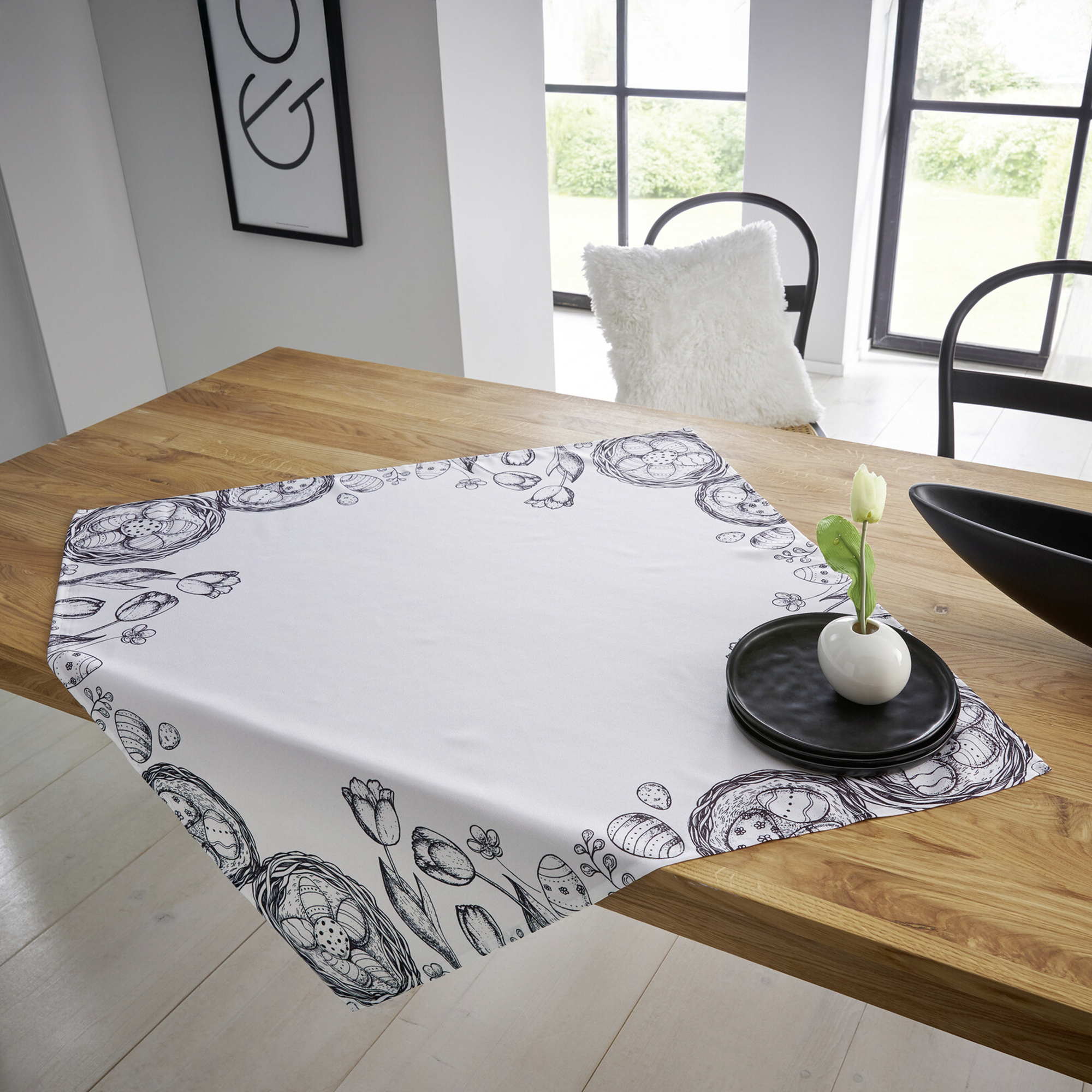 Acheter Nappe "Pâques moderne"  dans la boutique en ligne de Frank Flechtwaren