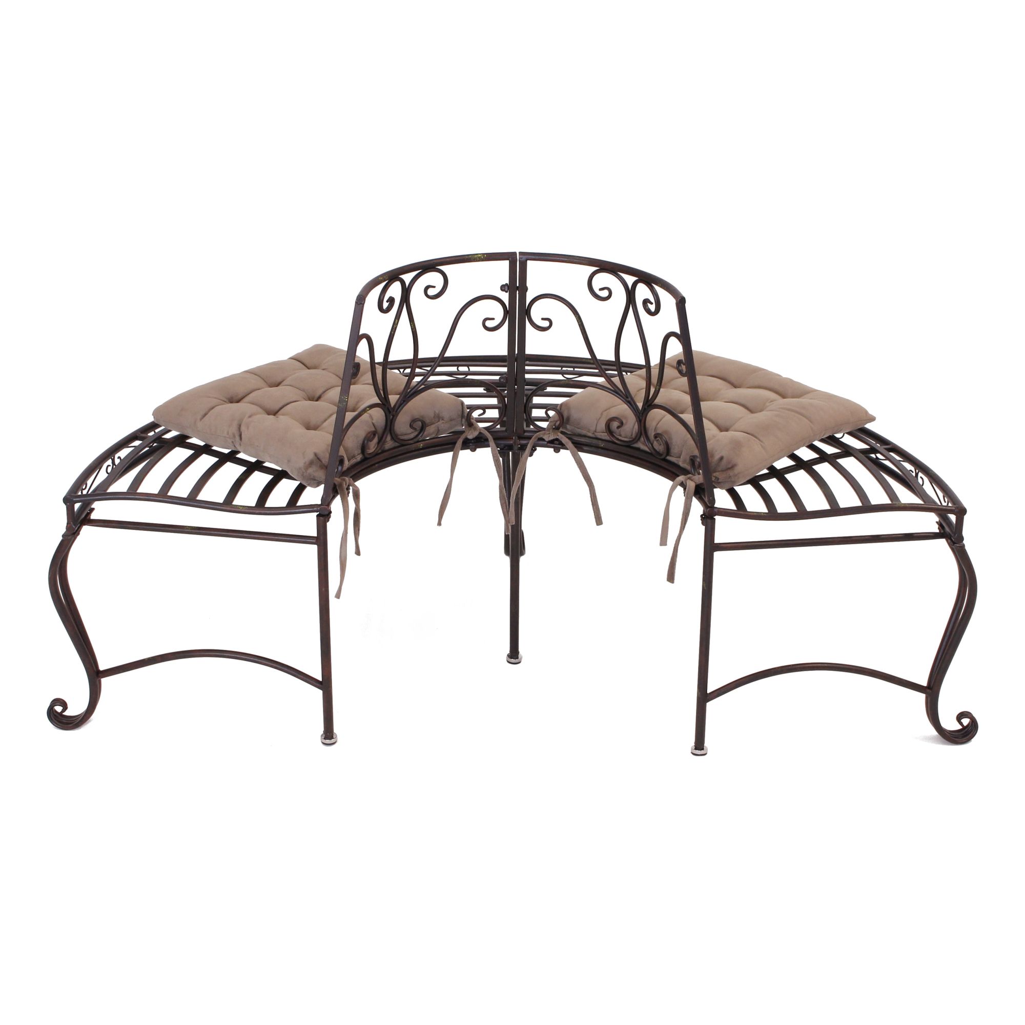 Acheter Banc en métal "demi-cercle" dans la boutique en ligne de Frank Flechtwaren pour Bancs Acheter Banc en métal "demi-cercle" dans la boutique en ligne de Frank Flechtwaren pour Bancs