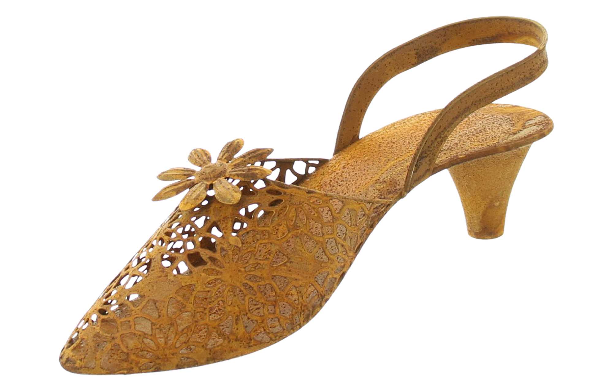 Acheter Chaussure décorative "Flowers"  dans la boutique en ligne de Frank Flechtwaren pour Décorations de jardin