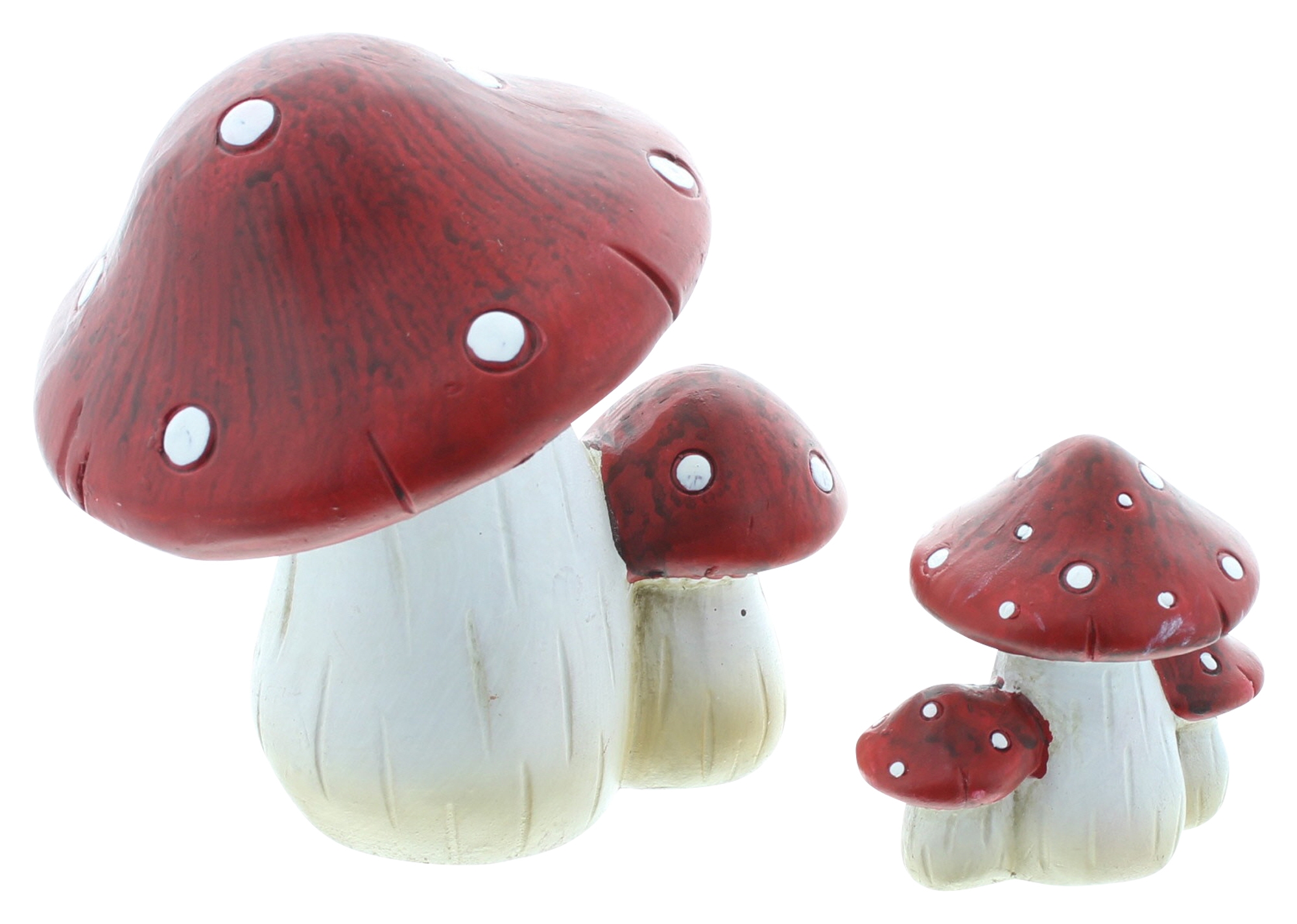 Acheter Lot de 2 amanites "famille"  dans la boutique en ligne de Frank Flechtwaren pour Champignons