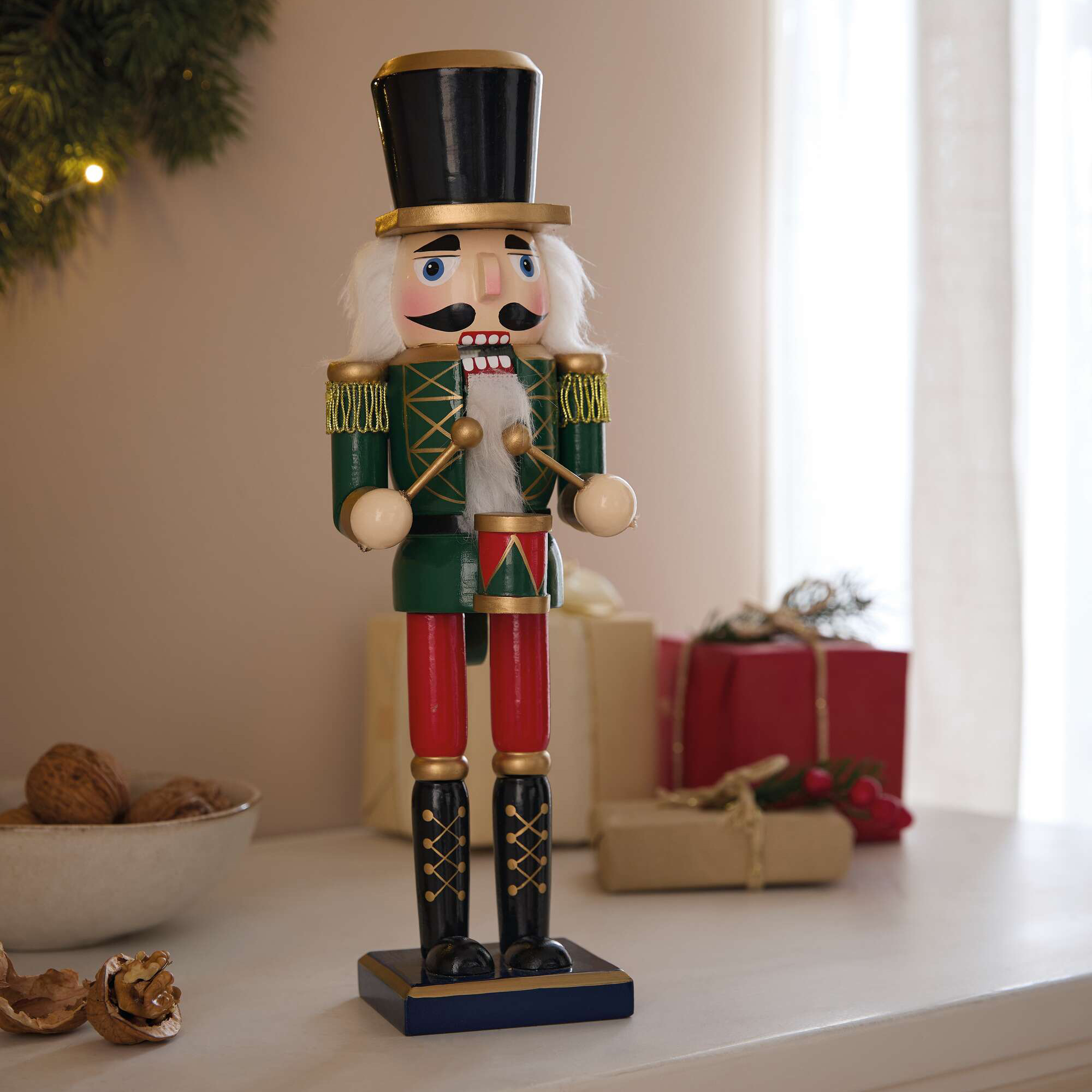 Acheter Casse-noisette "tambour" dans la boutique en ligne de Frank Flechtwaren pour Noël Acheter Casse-noisette "tambour" dans la boutique en ligne de Frank Flechtwaren pour Noël
