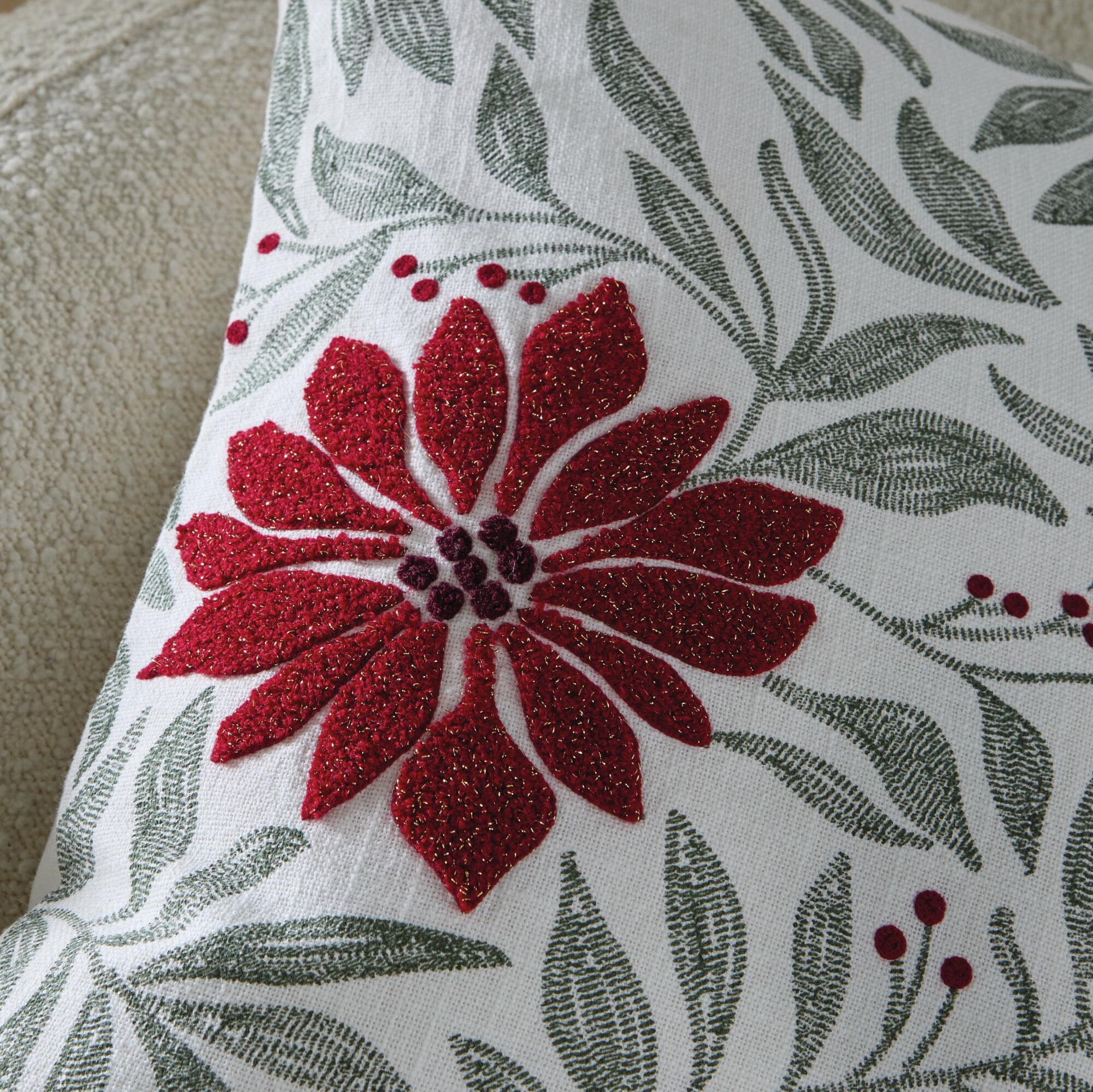Acheter Housse de coussin « Étoile de Noël »  dans la boutique en ligne de Frank Flechtwaren pour Coussins &amp; remplissages