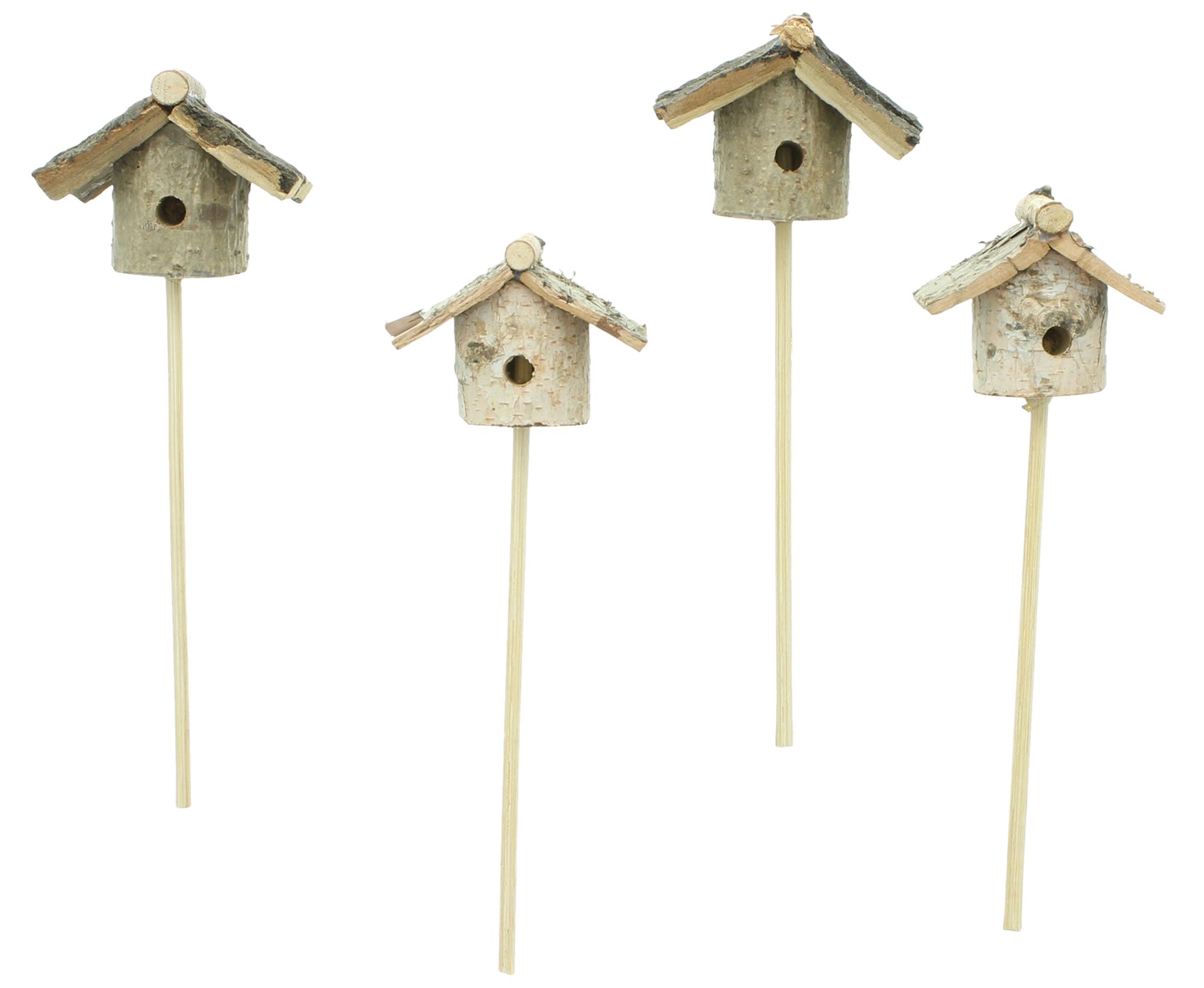 Acheter Lot de 4 piques "maisonnette"  dans la boutique en ligne de Frank Flechtwaren pour Pâques