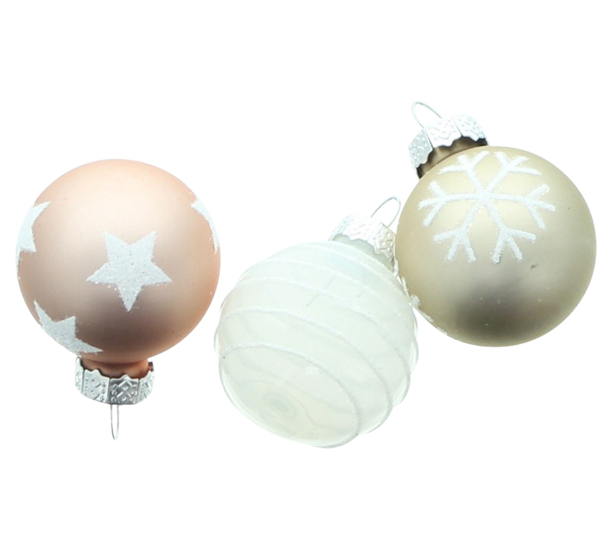 Acheter Décorations de Noël « Étoile et flocon de neige », lot de 27 pièces dans la boutique en ligne de Frank Flechtwaren pour Décorations à suspendre