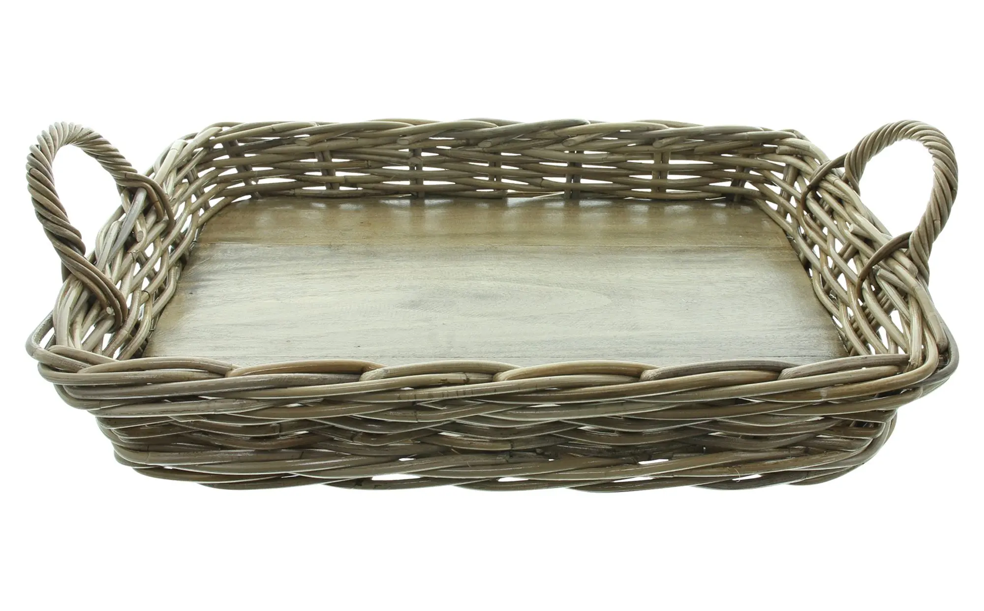 Acheter Plateau "Koboo Gris"  dans la boutique en ligne de Frank Flechtwaren pour Plateaux