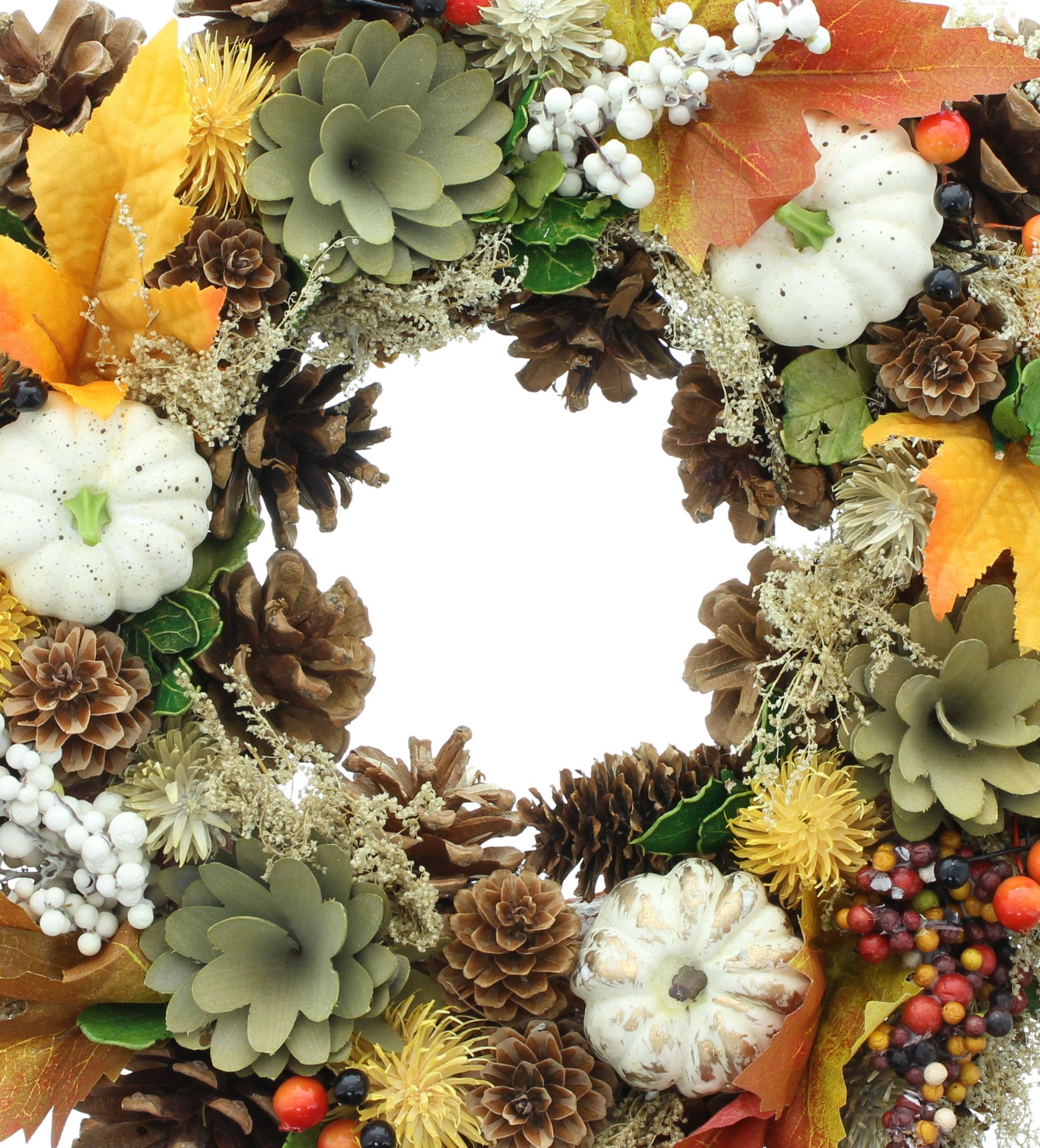 Acheter Couronne "automne"  dans la boutique en ligne de Frank Flechtwaren pour Jardin d'automne