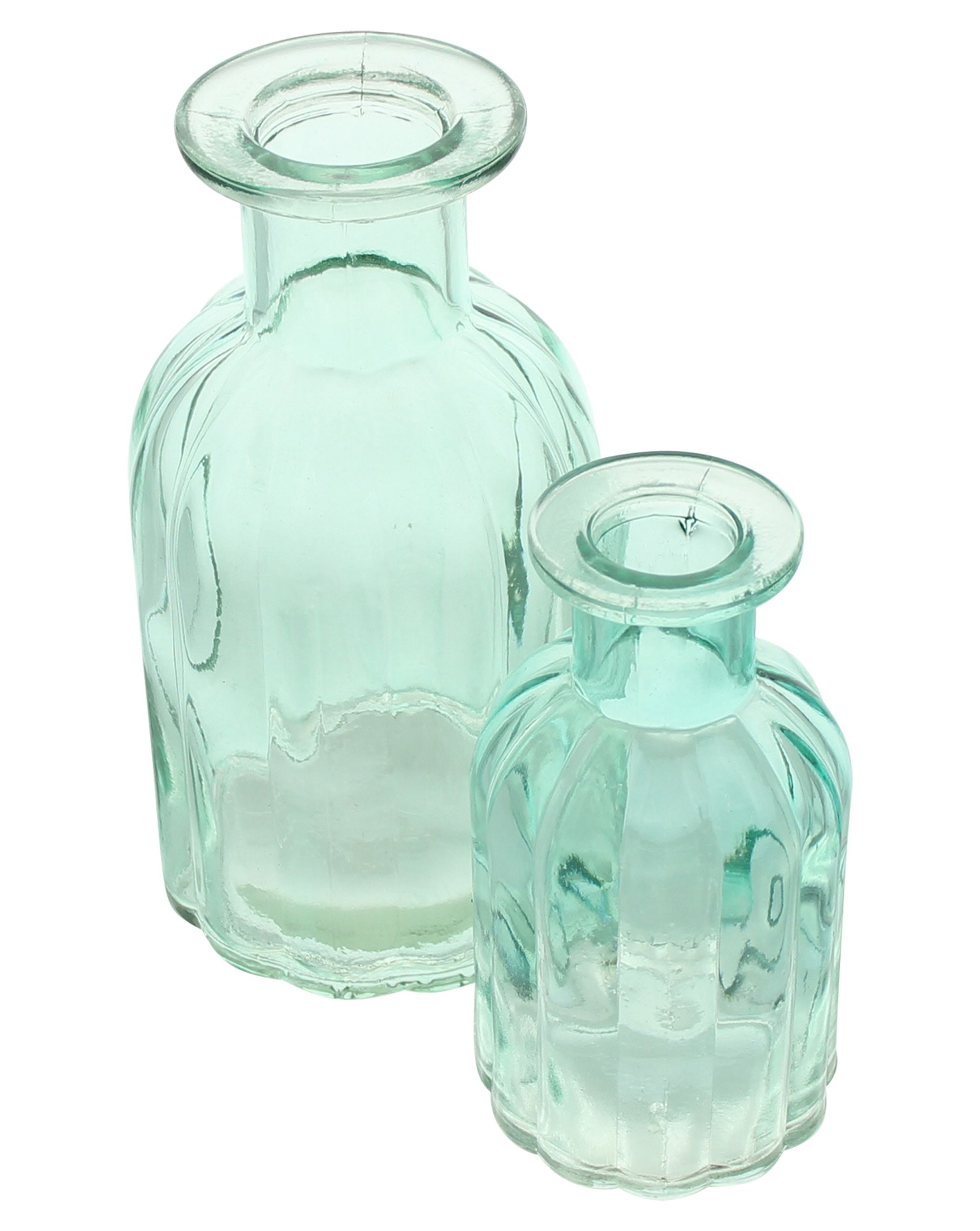Acheter Lot de 4 vases décoratifs "vert d'eau"  dans la boutique en ligne de Frank Flechtwaren pour Pâques
