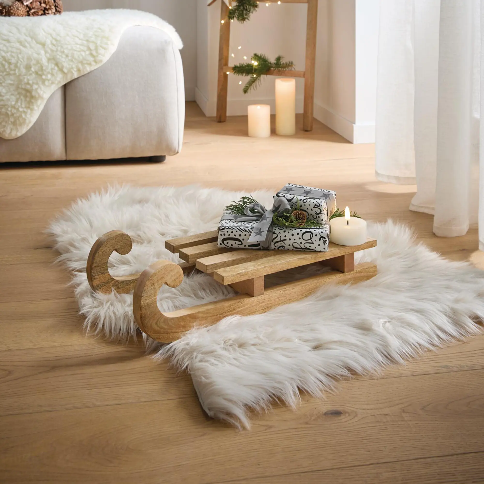 Acheter Luge décorative « Mini »  dans la boutique en ligne de Frank Flechtwaren