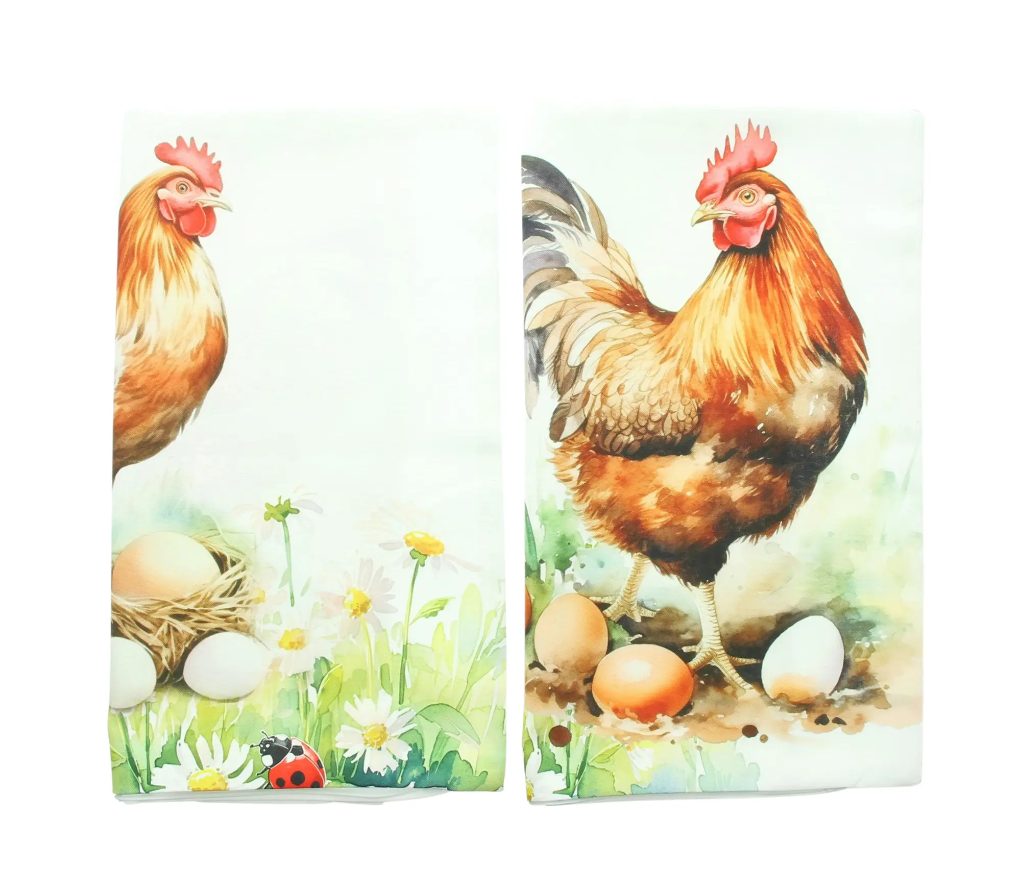 Acheter Lot de 2 housses de coussin "charme champêtre"  dans la boutique en ligne de Frank Flechtwaren pour Remplissages