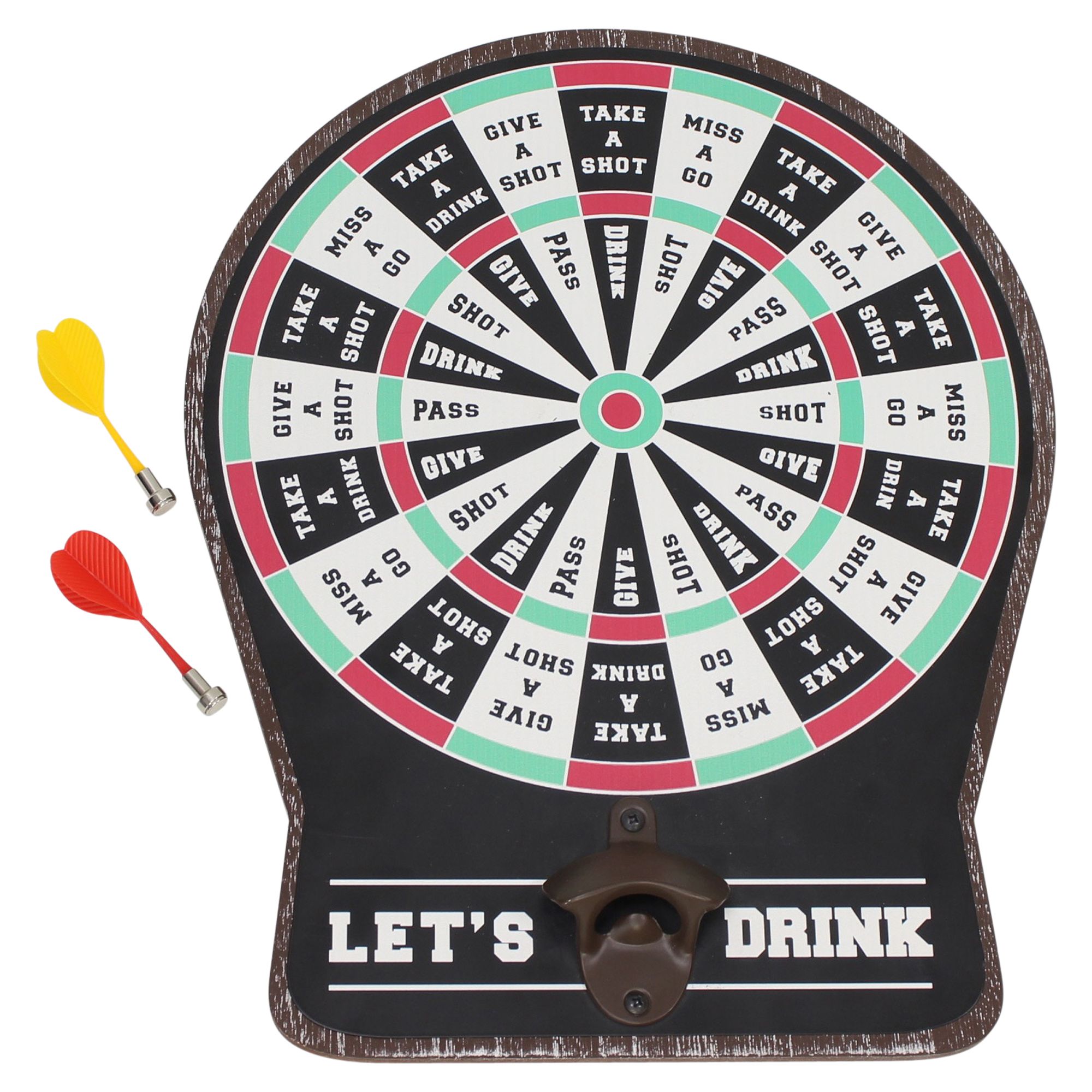 Acheter Cible de fléchettes "Take a Drink"  dans la boutique en ligne de Frank Flechtwaren pour Nouvel arrivage