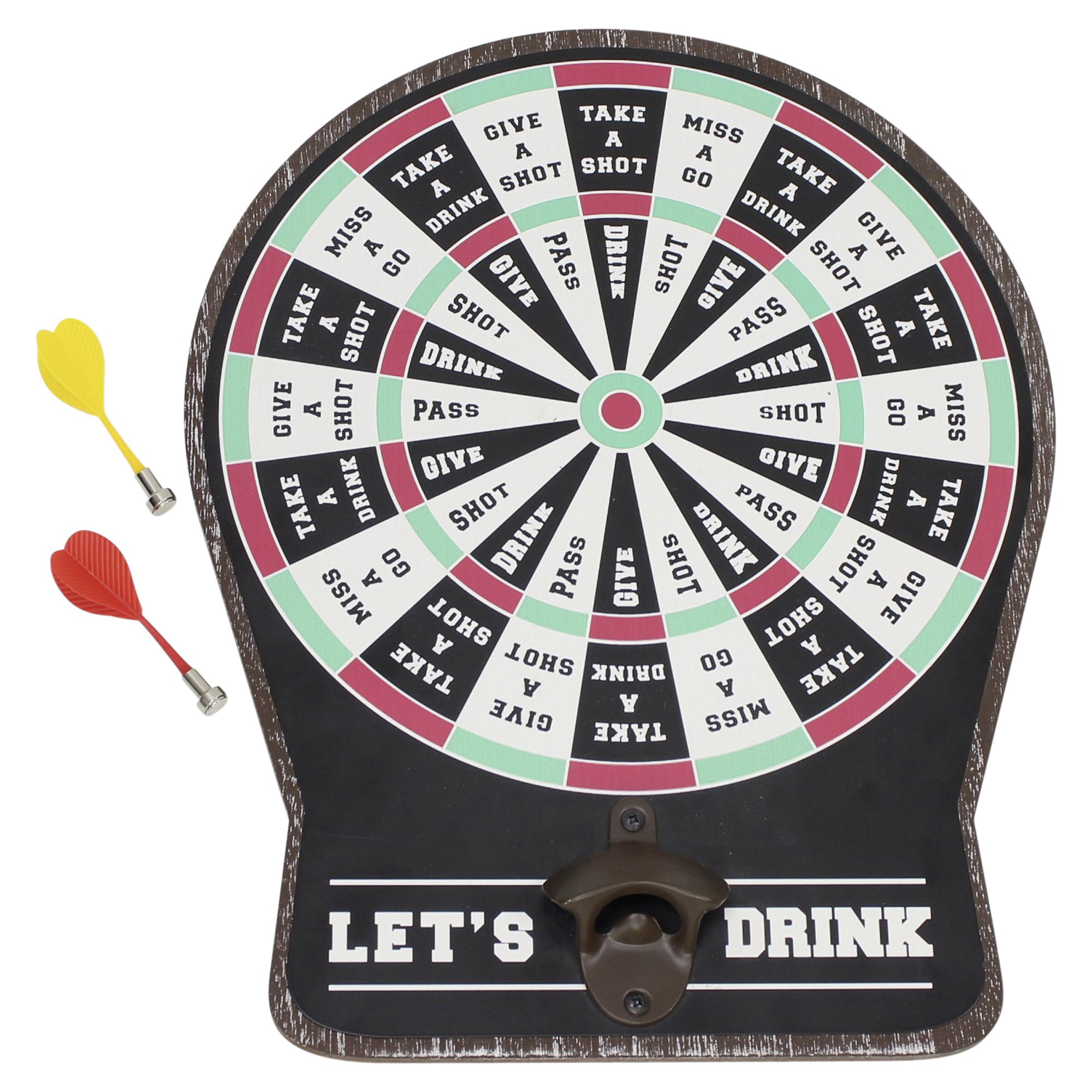 Acheter Cible de fléchettes "Take a Drink"  dans la boutique en ligne de Frank Flechtwaren pour Décorations murales