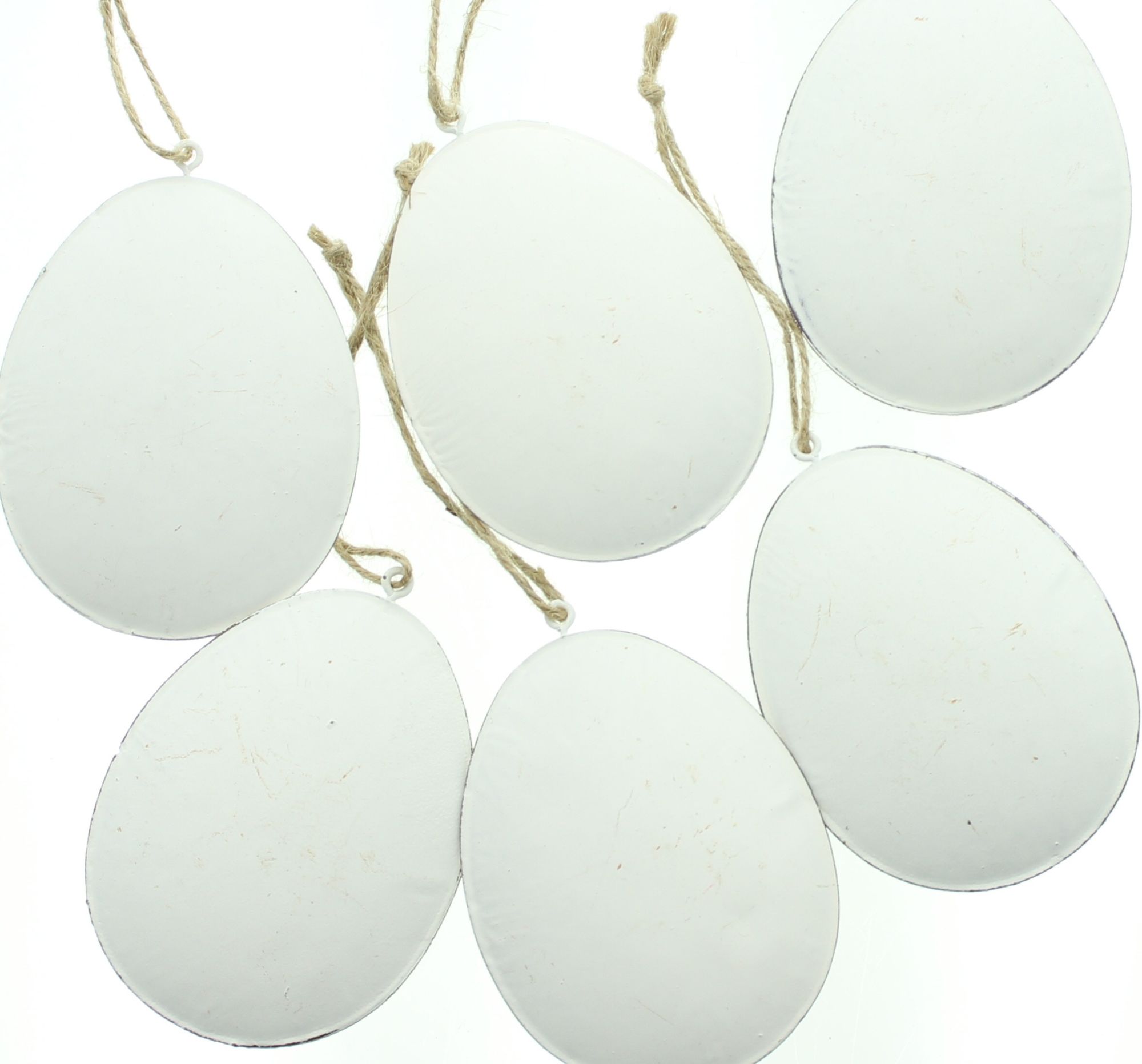 Acheter Lot de 4 suspensions "oeuf fleuri"  dans la boutique en ligne de Frank Flechtwaren pour Décorations à suspendre