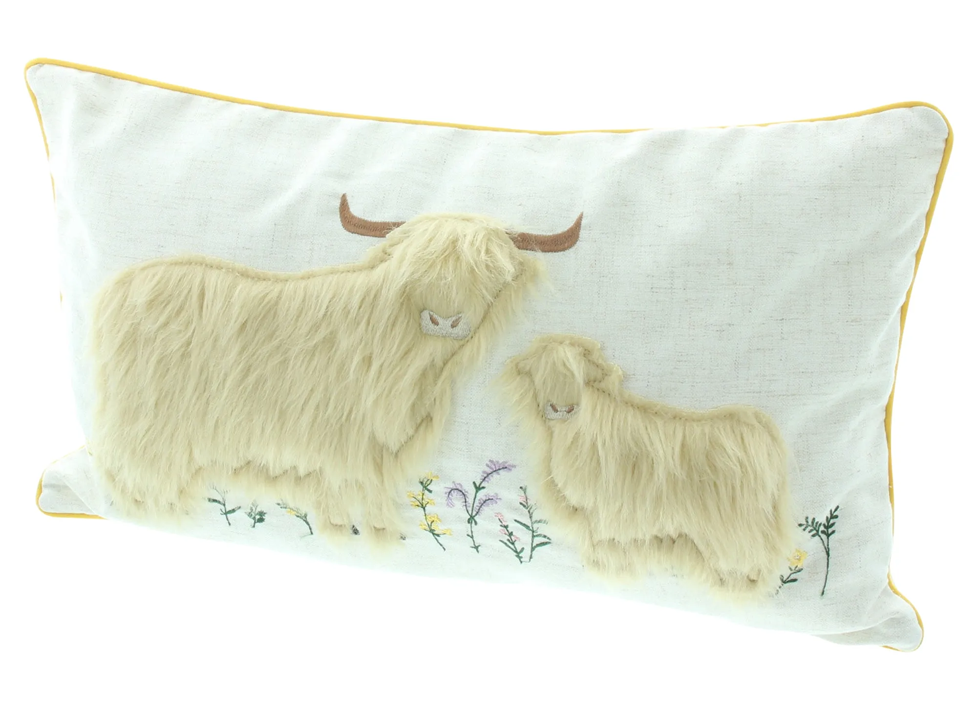 Acheter Housse de coussin "Highlander"  dans la boutique en ligne de Frank Flechtwaren pour Nature et vert