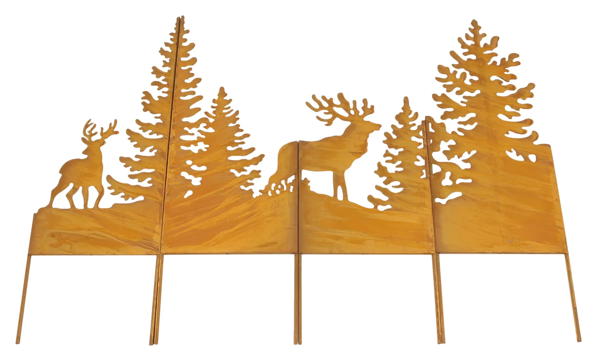 Acheter Pic "animaux de la forêt", 4pcs  dans la boutique en ligne de Frank Flechtwaren pour Piques de jardin