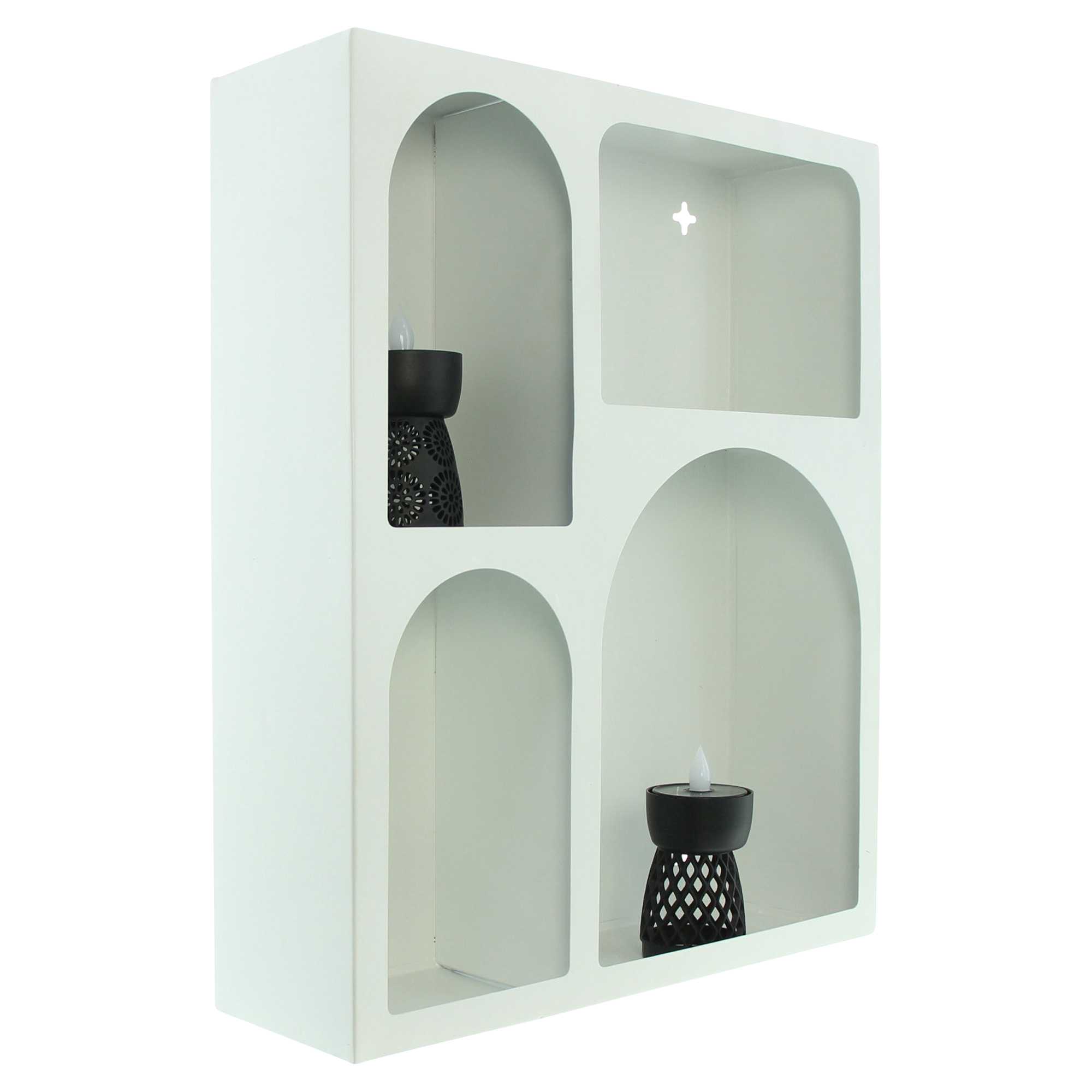 Acheter Etagère murale "Classic White" dans la boutique en ligne de Frank Flechtwaren pour Un air de vacances Acheter Etagère murale "Classic White" dans la boutique en ligne de Frank Flechtwaren pour Un air de vacances