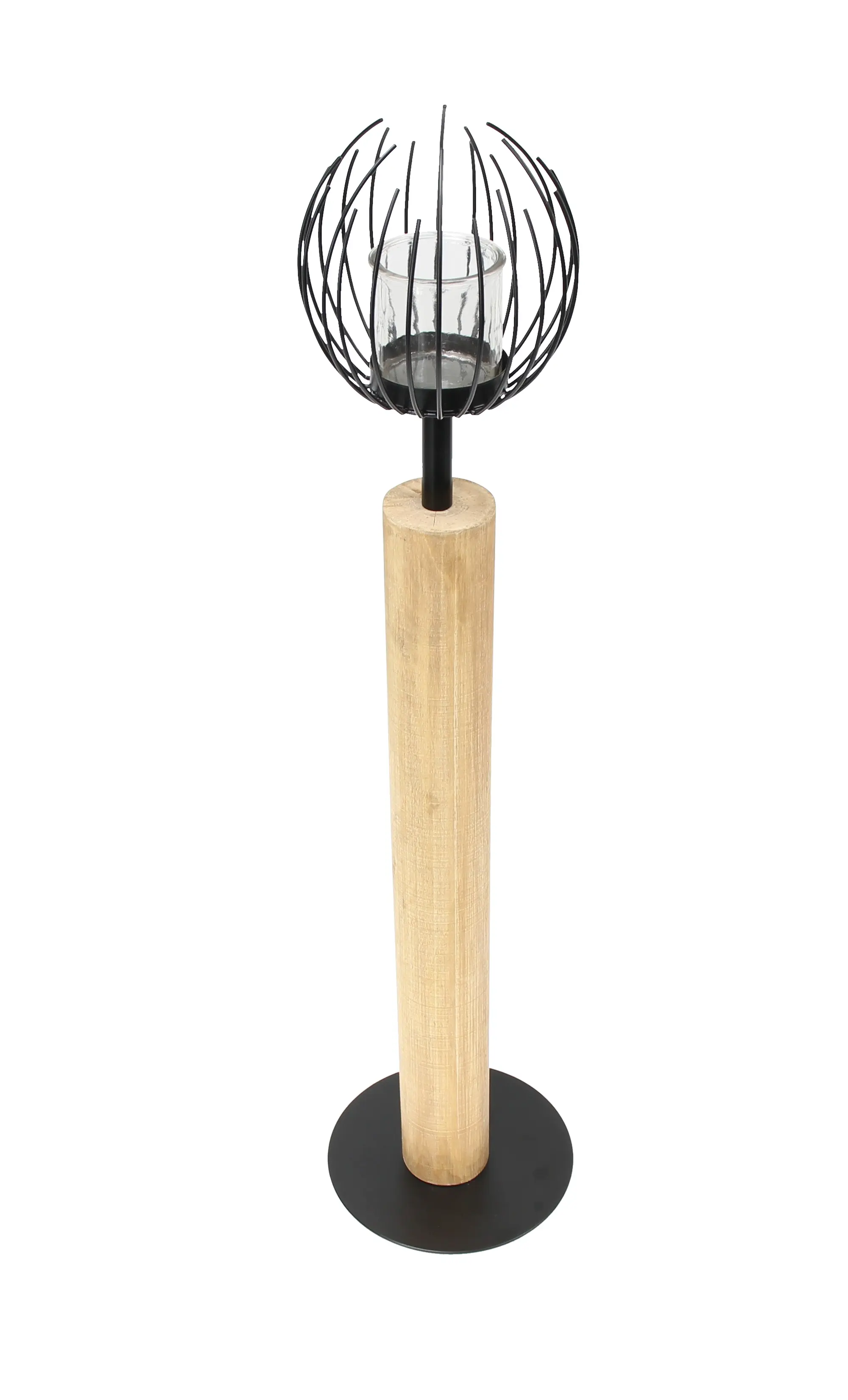 Acheter Colonne photophore "corbeille de fleurs"  dans la boutique en ligne de Frank Flechtwaren pour Pâques