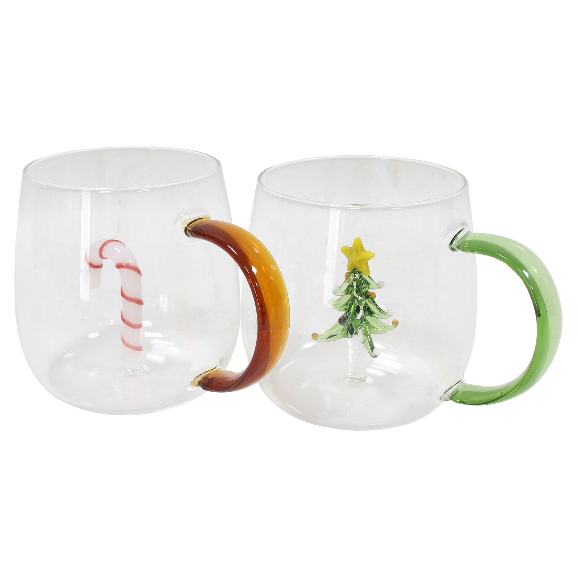 Acheter Tasse « Noël », lot de 2  dans la boutique en ligne de Frank Flechtwaren pour Figurines
