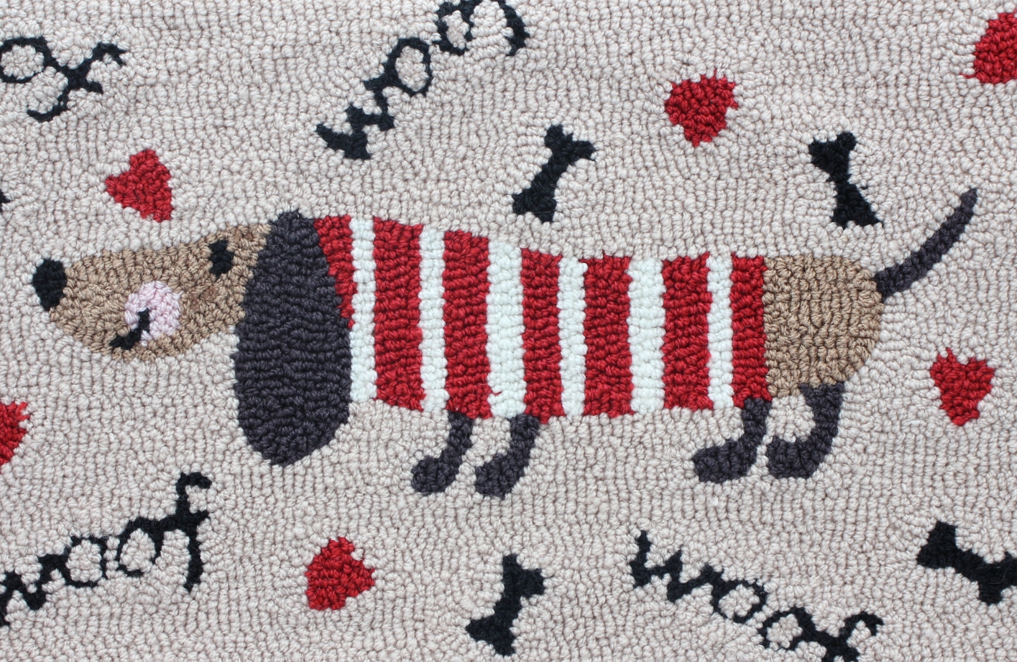 Acheter Housse de coussin "amour de teckel"  dans la boutique en ligne de Frank Flechtwaren pour Remplissages