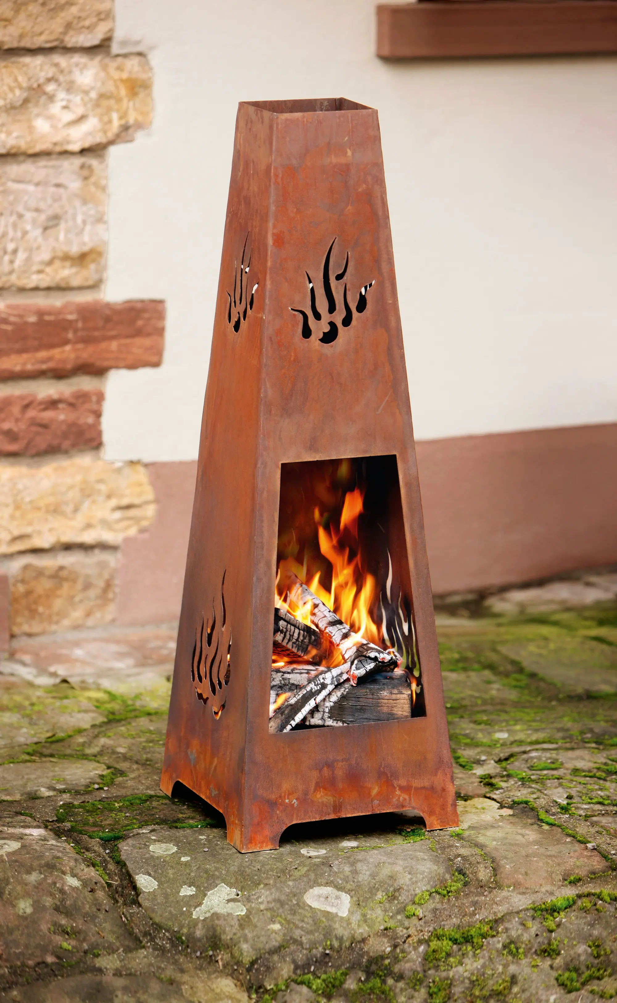 Acheter Cheminée braséro en métal "flamme" dans la boutique en ligne de Frank Flechtwaren pour Braséros Acheter Cheminée braséro en métal "flamme" dans la boutique en ligne de Frank Flechtwaren pour Braséros