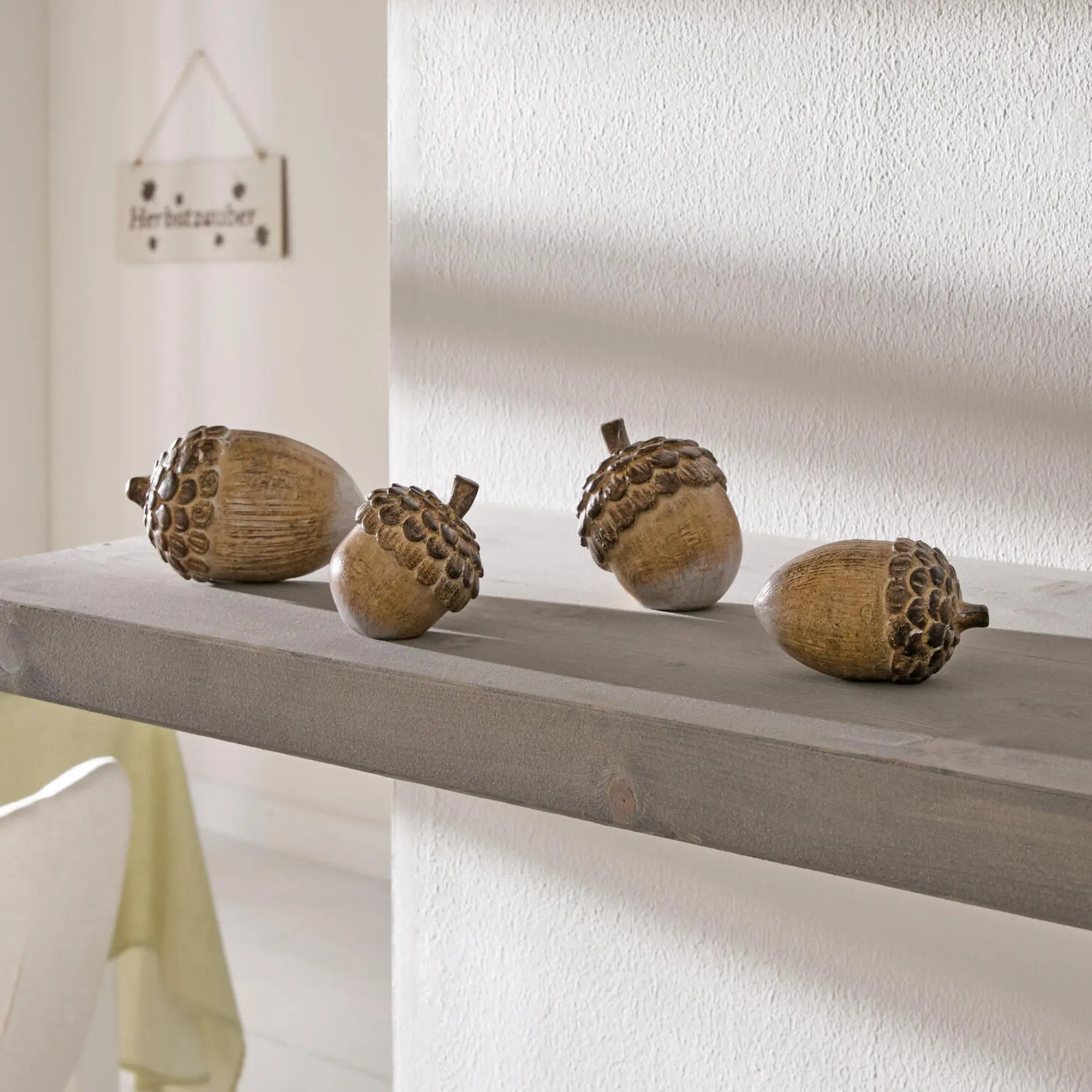 Acheter Décoration d'automne « Gland », lot de 4 dans la boutique en ligne de Frank Flechtwaren