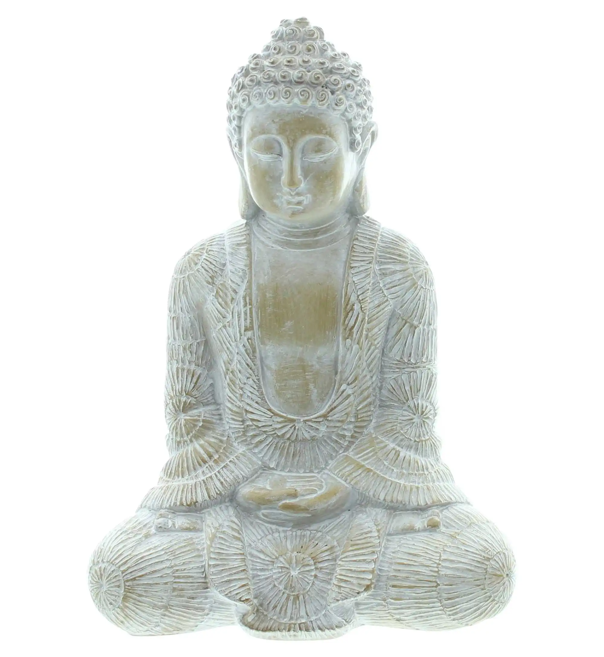 Acheter Bouddha "tranquillité"  dans la boutique en ligne de Frank Flechtwaren pour Figurines décoratives