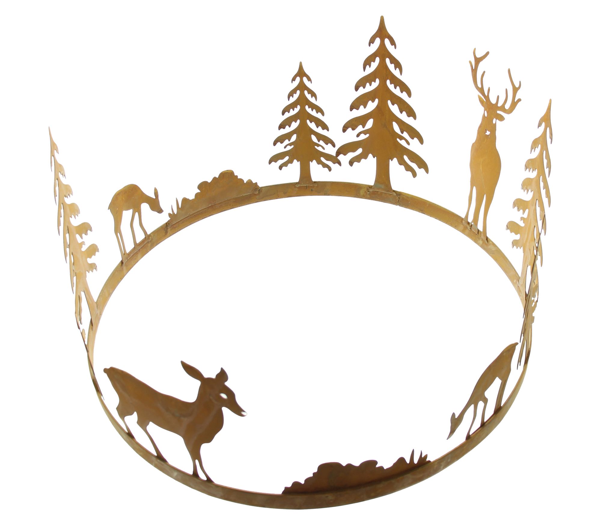 Acheter Cercle de décoration "biche et cerf"  dans la boutique en ligne de Frank Flechtwaren pour Pâques