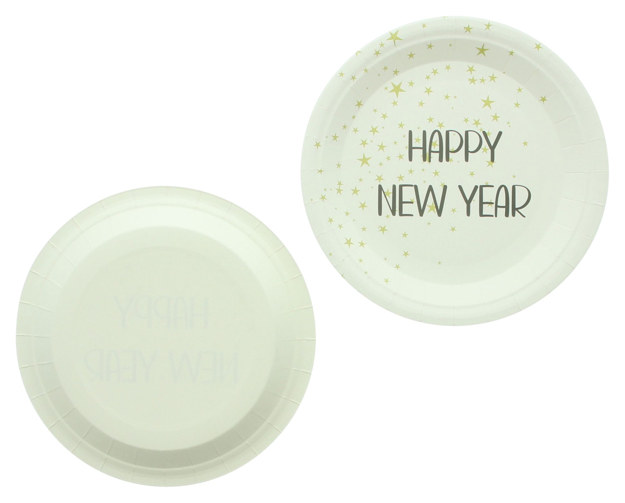 Acheter Lot de 16 assiettes en carton "Nouvel An"  dans la boutique en ligne de Frank Flechtwaren pour Cuisine