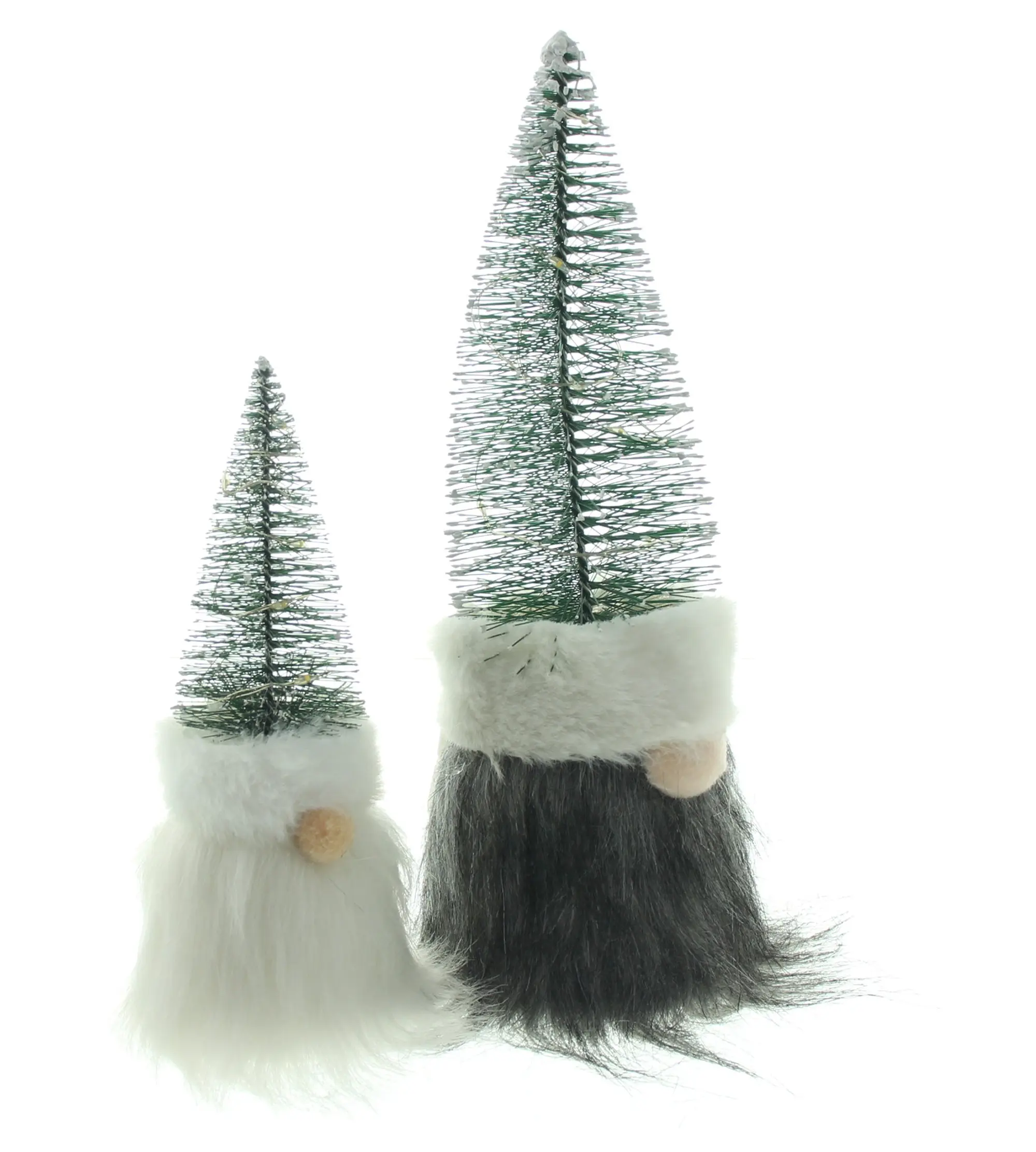 Acheter Lot de 2 lutins LED "sapin"  dans la boutique en ligne de Frank Flechtwaren pour Figurines