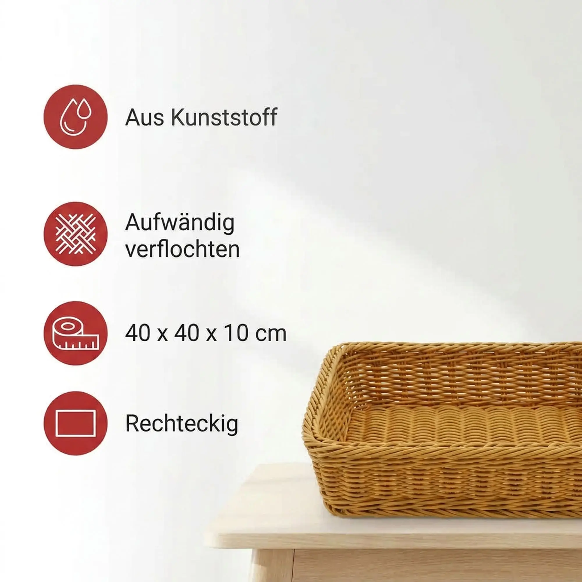 Acheter Panier d'étalage "poly"  dans la boutique en ligne de Frank Flechtwaren pour Salle de bain