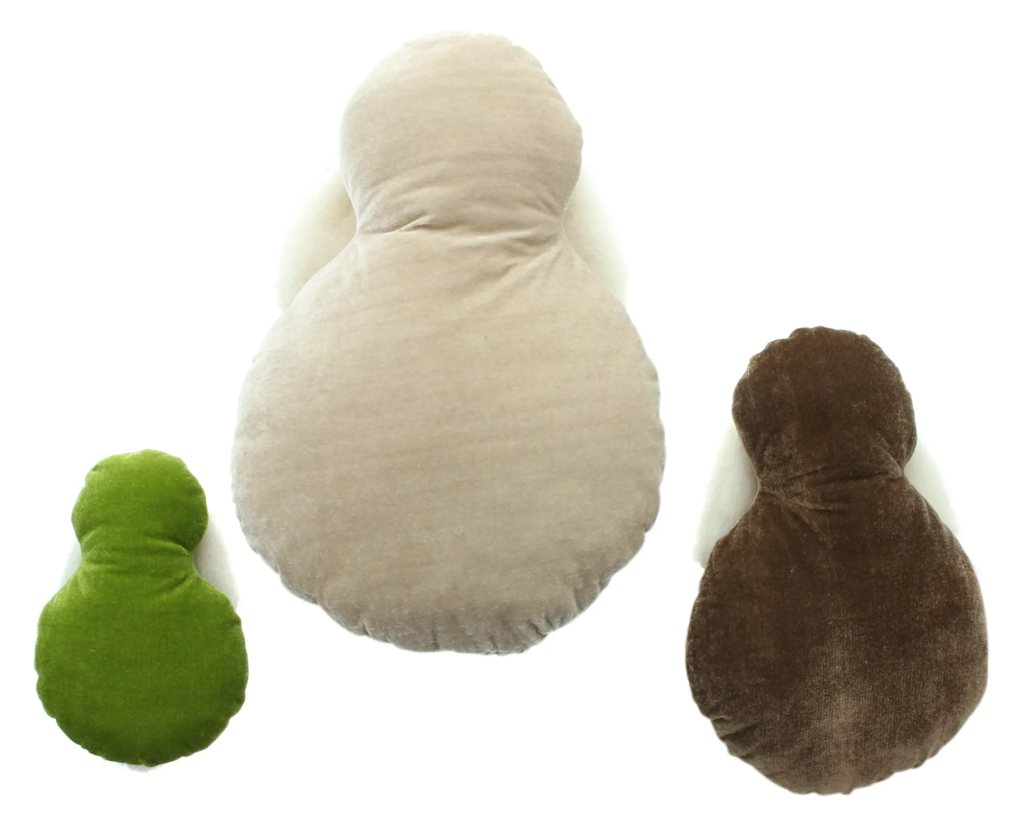 Acheter Lot de 3 lapins décoratifs "douillet"  dans la boutique en ligne de Frank Flechtwaren pour Lapin &amp; co